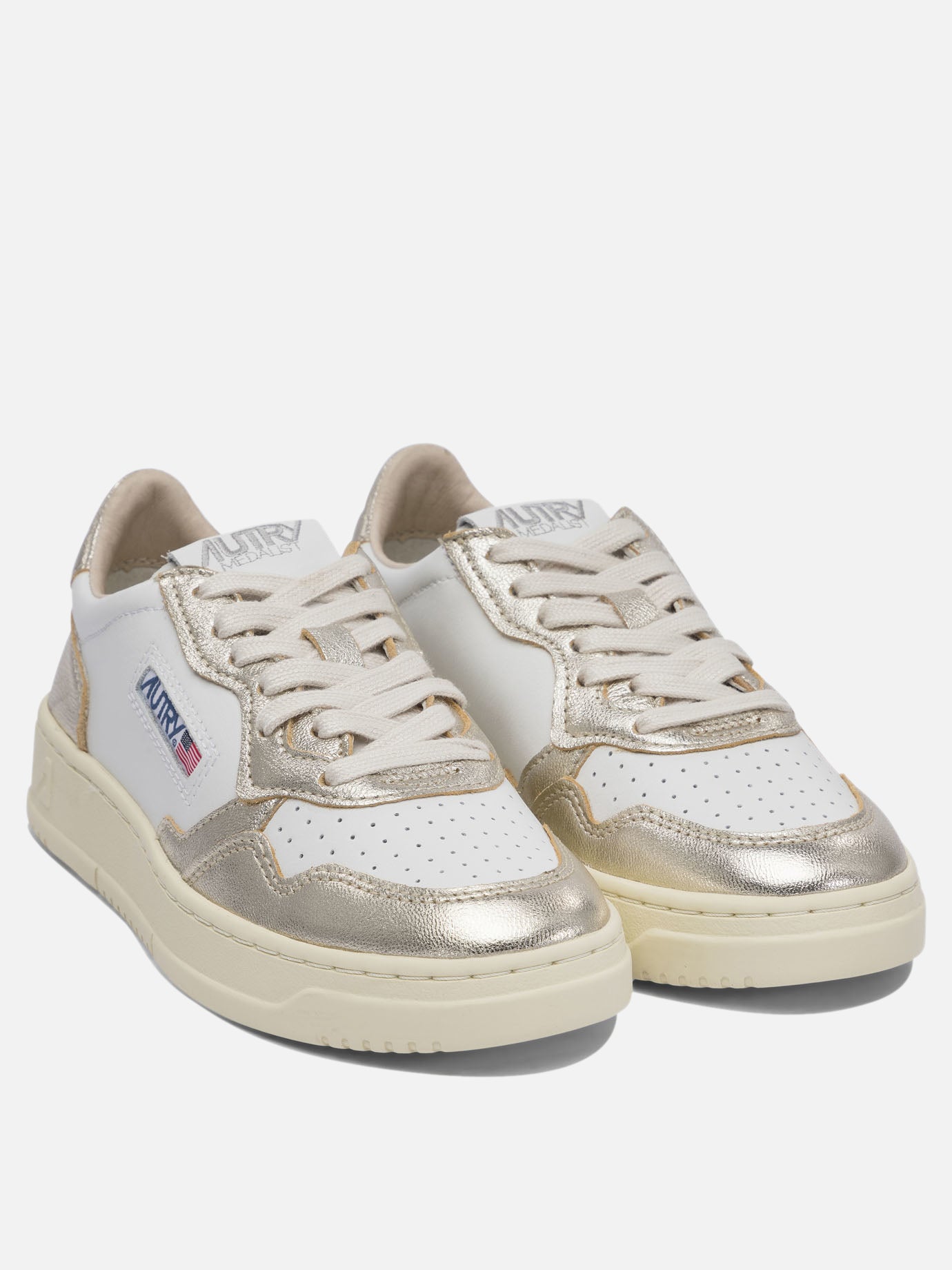 Low top sneakers 100% cow leather - 100% rubber  White - Autry Women | PDP | VIETTI Online Store | Zoom-Modal_2
