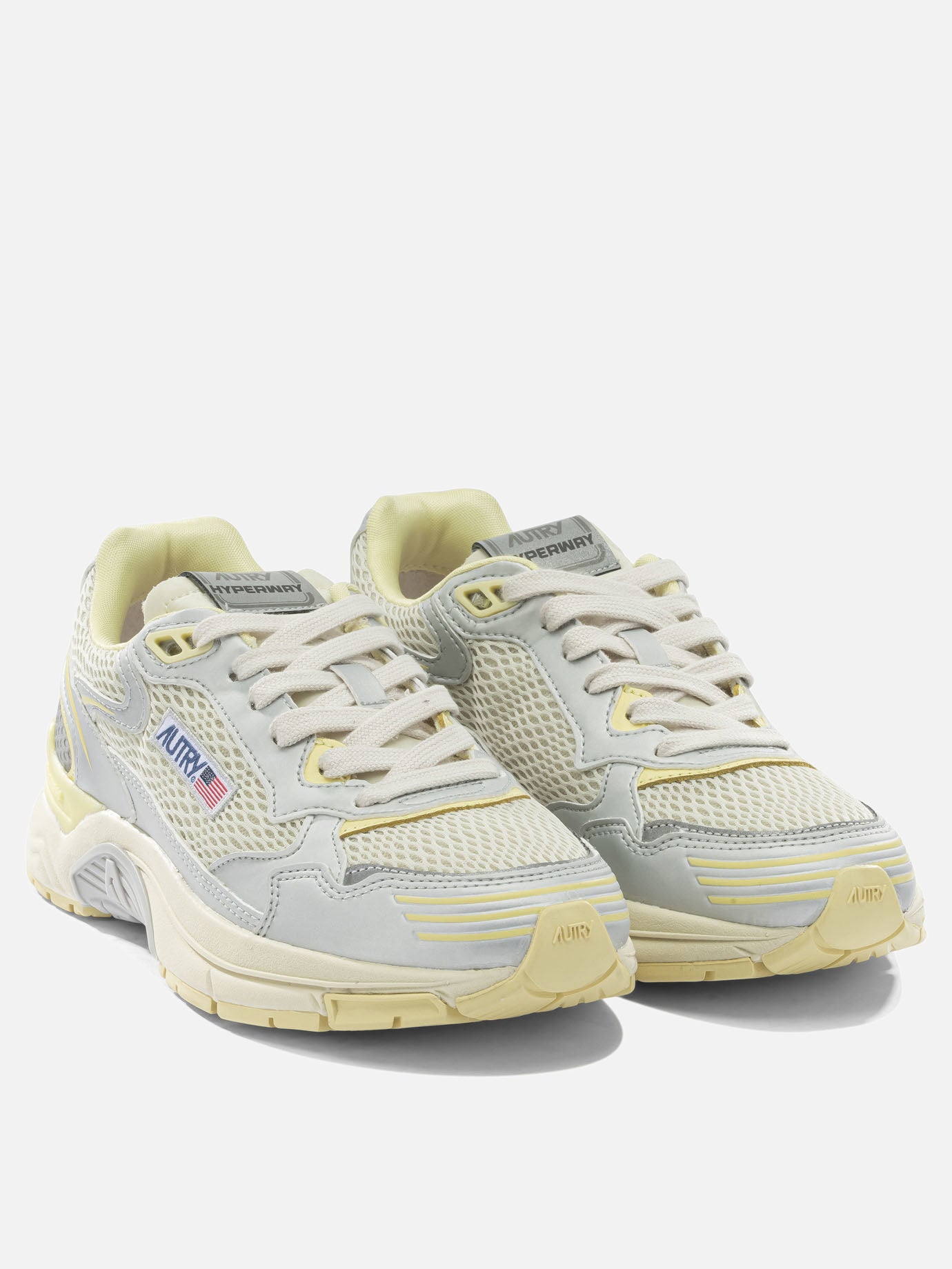 Low top sneakers 50% leather 50% mesh - 100% rubber  Grey - Autry Women | PDP | VIETTI Online Store | thumbnail_2