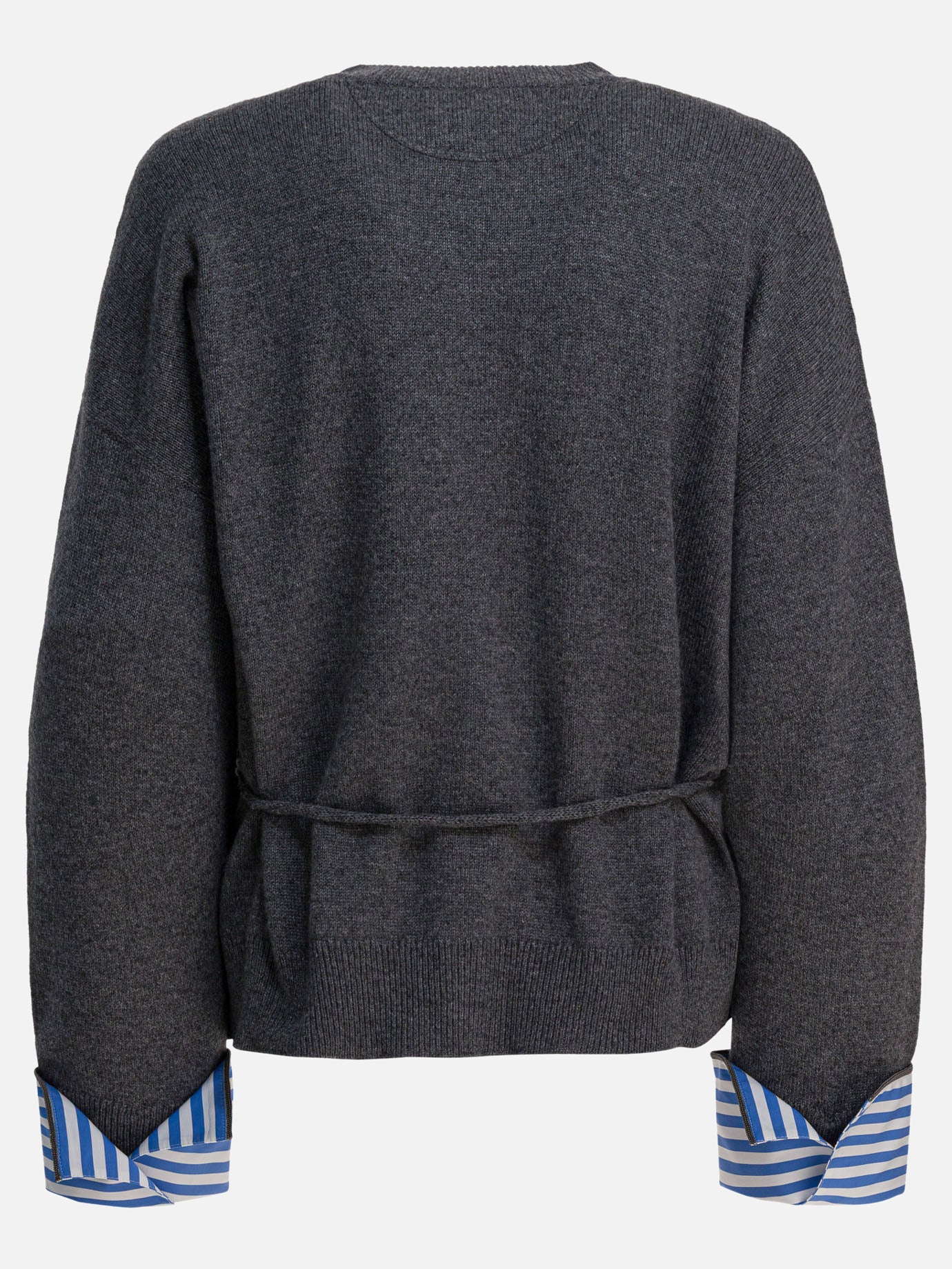 Cardigans Solid colour  Blue - Brunello Cucinelli Women | PDP | VIETTI Online Store | thumbnail_2