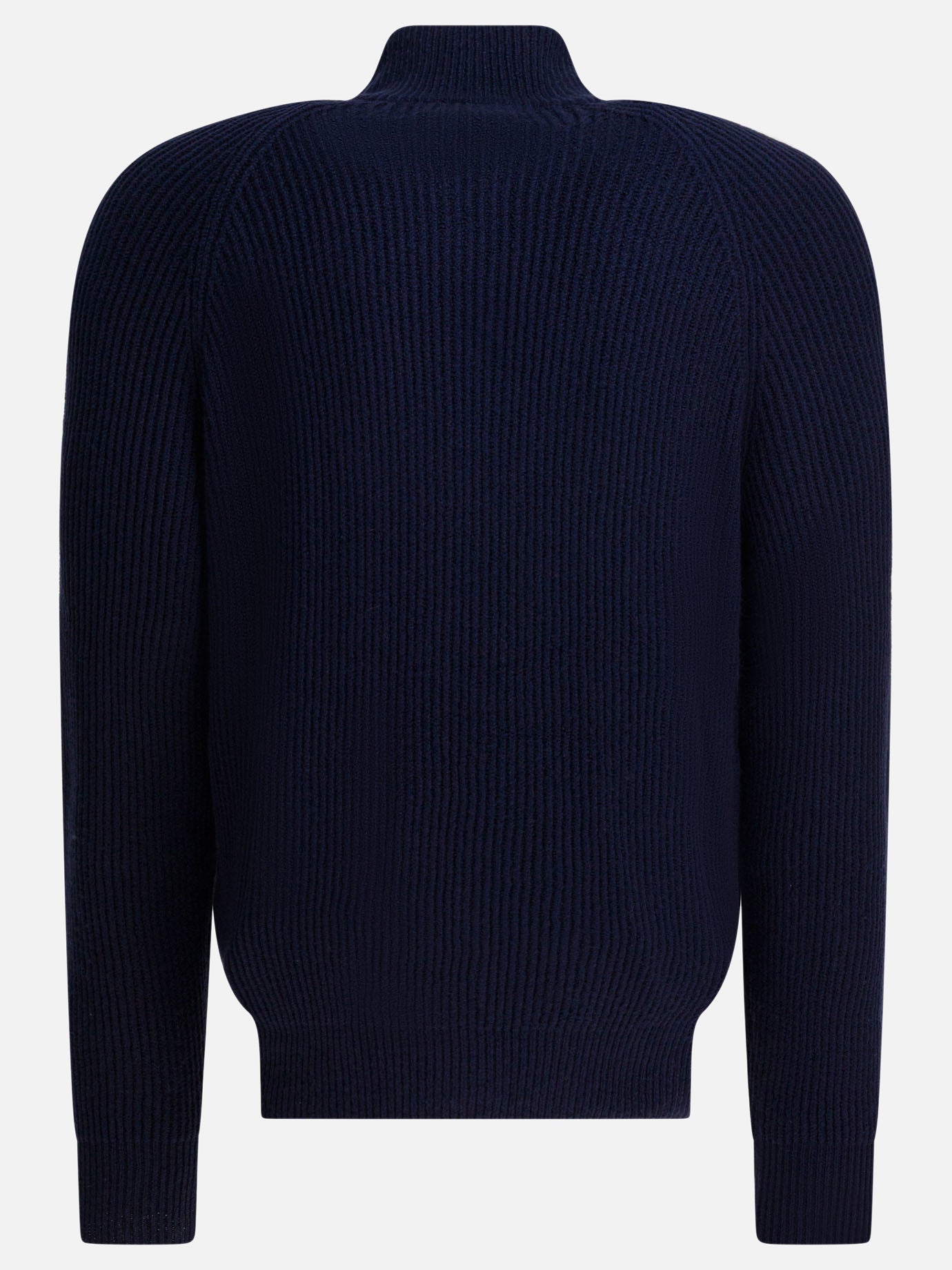Zipped sweaters Solid colour  Blue - Brunello Cucinelli Men | PDP | VIETTI Online Store | thumbnail_2