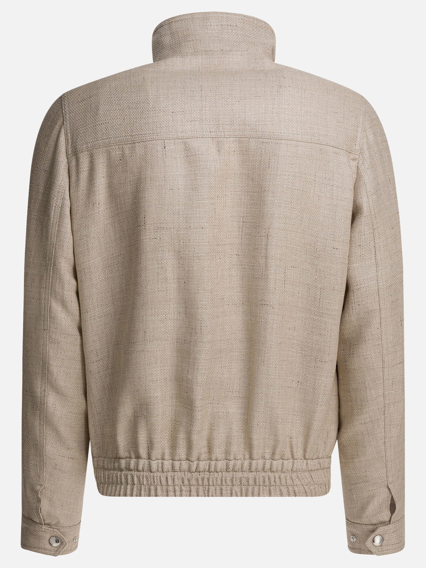 Quilted & Utility Jackets Solid colour  Beige - Brunello Cucinelli Men | PDP | VIETTI Online Store | thumbnail_2