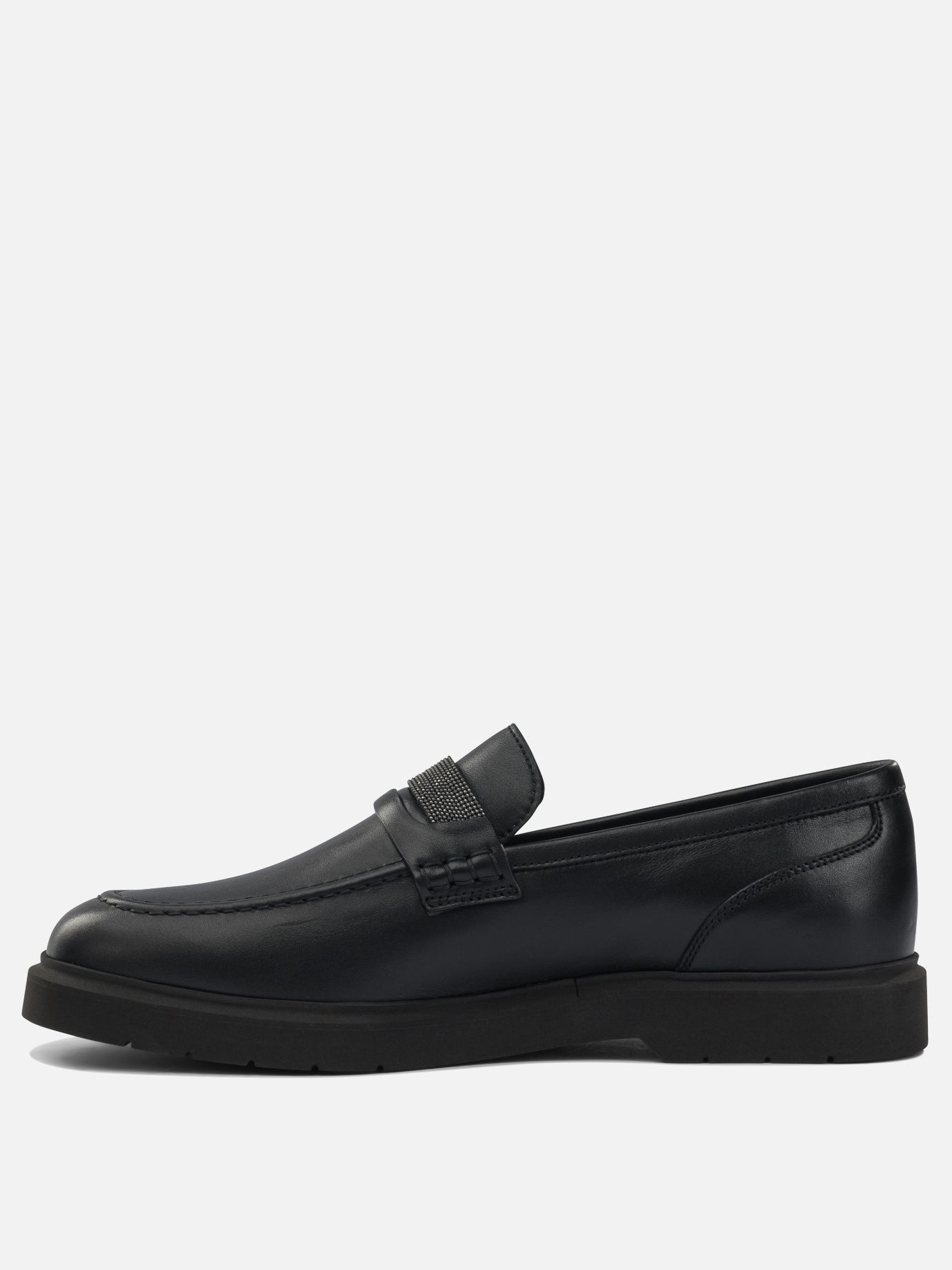 Loafers 100% leather - 100% leather  Black - Brunello Cucinelli Women | PDP | VIETTI Online Store | Zoom-Modal_3

