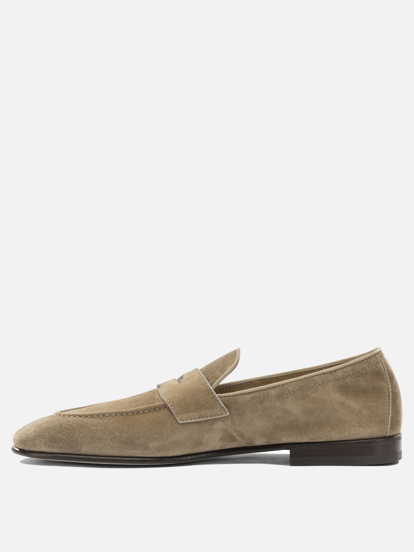 Loafers 100% suede - 100% leather  Beige - Brunello Cucinelli Men | PDP | VIETTI Online Store | Zoom-Modal_3
