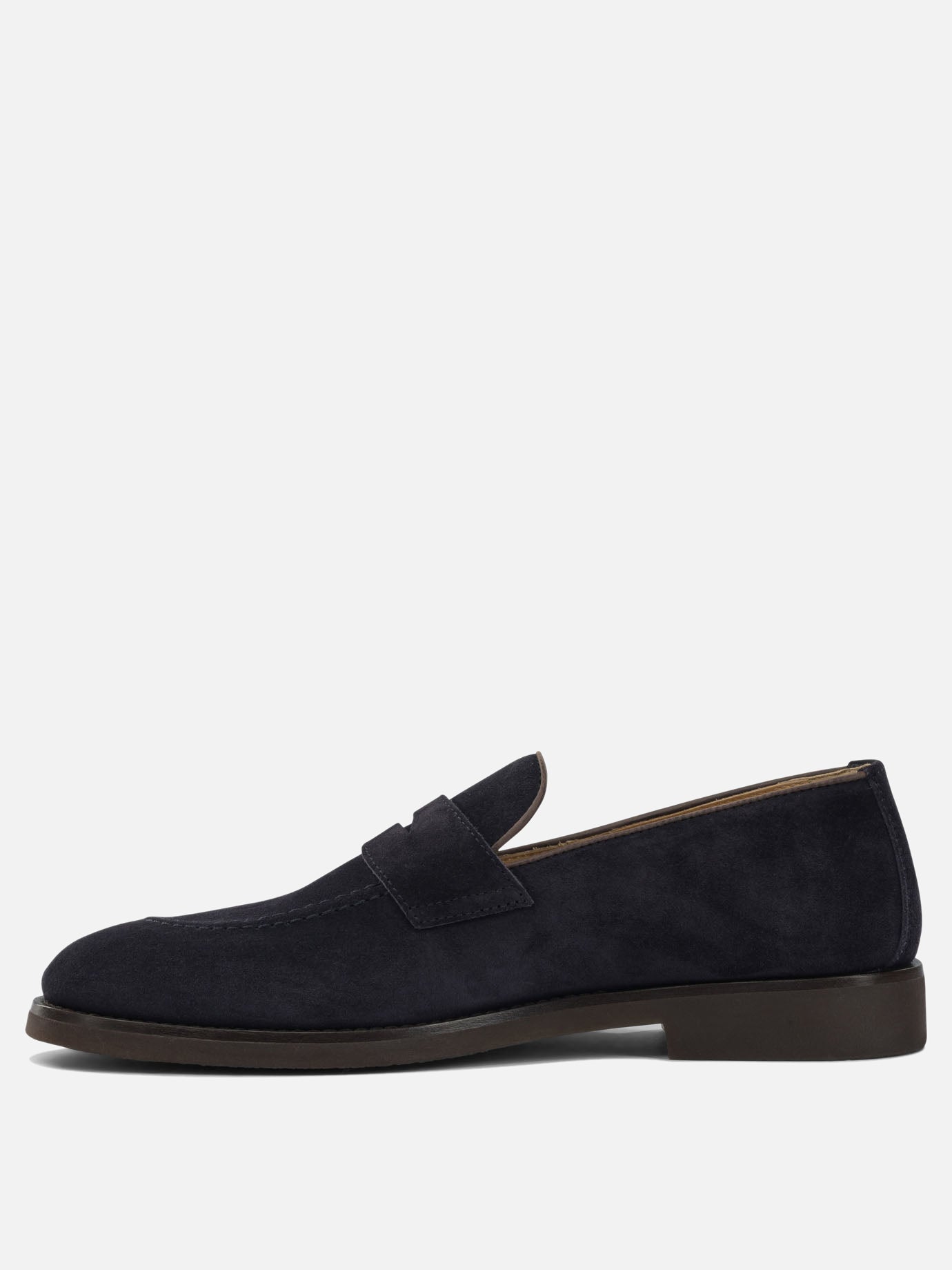 Loafers 100% suede - 100% rubber  Brown - Brunello Cucinelli Men | PDP | VIETTI Online Store | Zoom-Modal_3
