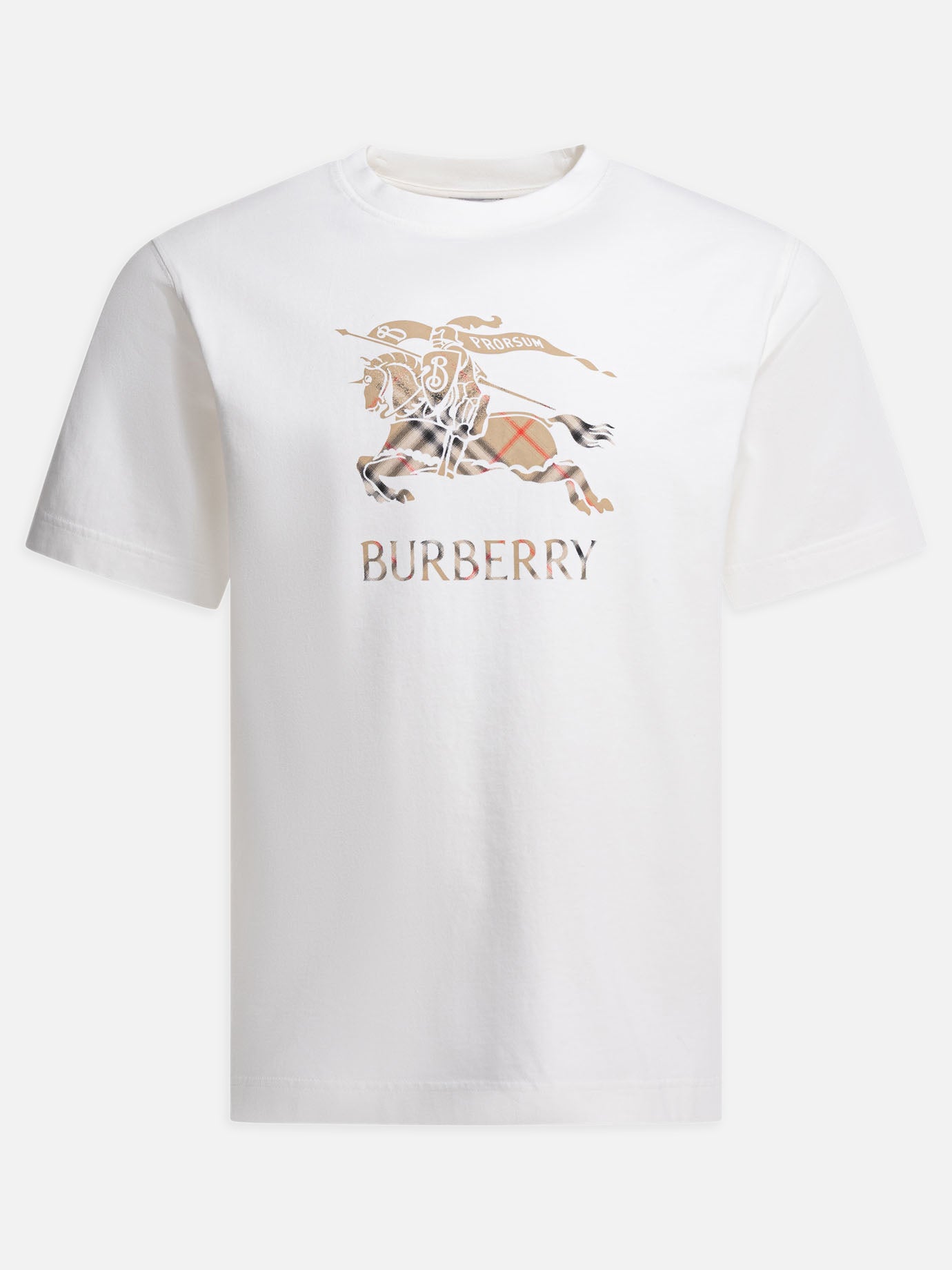 Crewneck t-shirts Graphics  White - Burberry Men | PDP | VIETTI Online Store | thumbnail