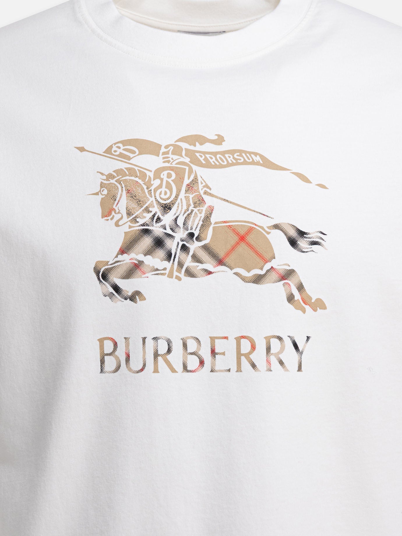 Crewneck t-shirts Graphics  White - Burberry Men | PDP | VIETTI Online Store | thumbnail_3