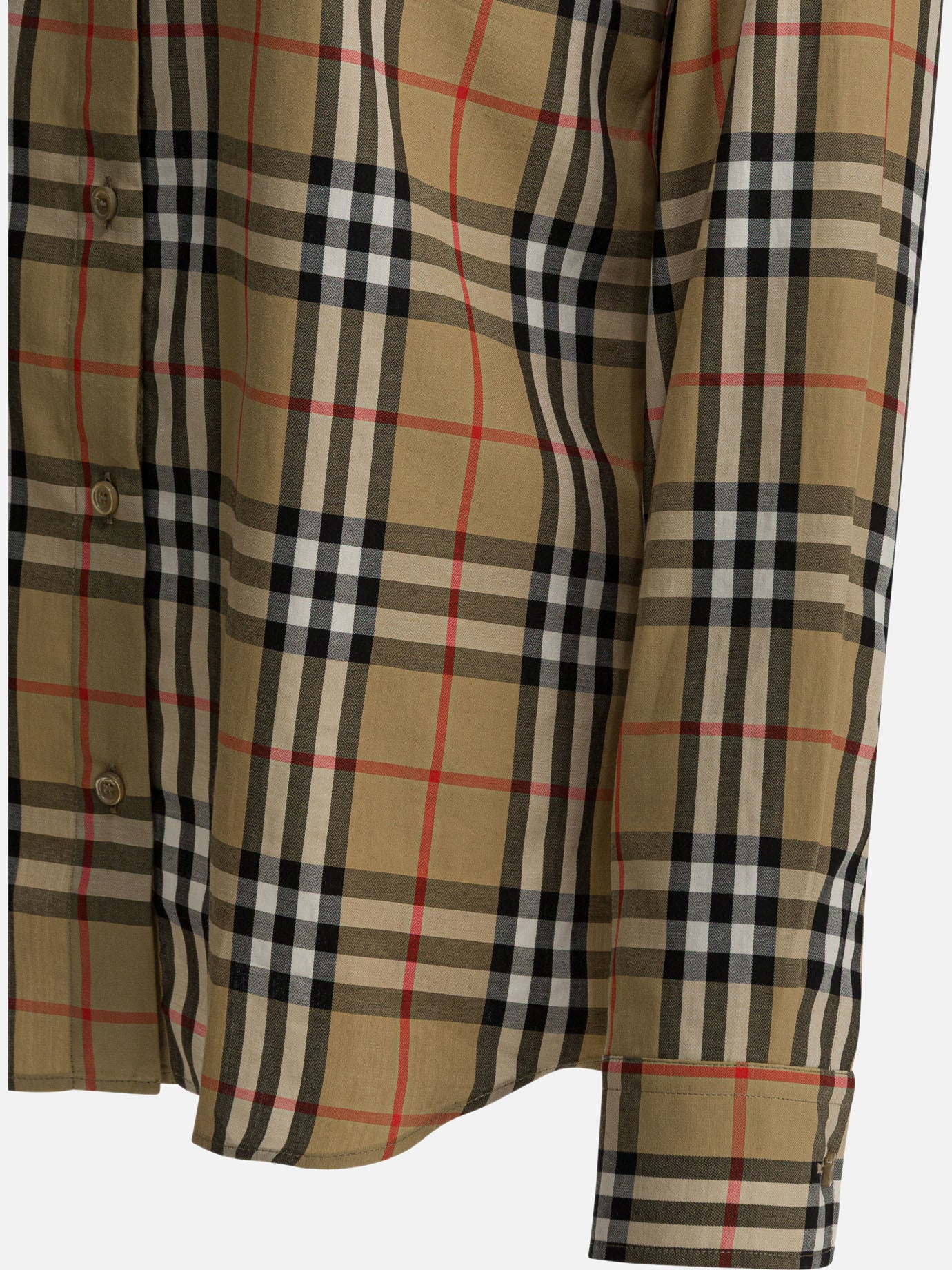 Casual shirts Check  Beige - Burberry Women | PDP | VIETTI Online Store | Zoom-Modal_4
