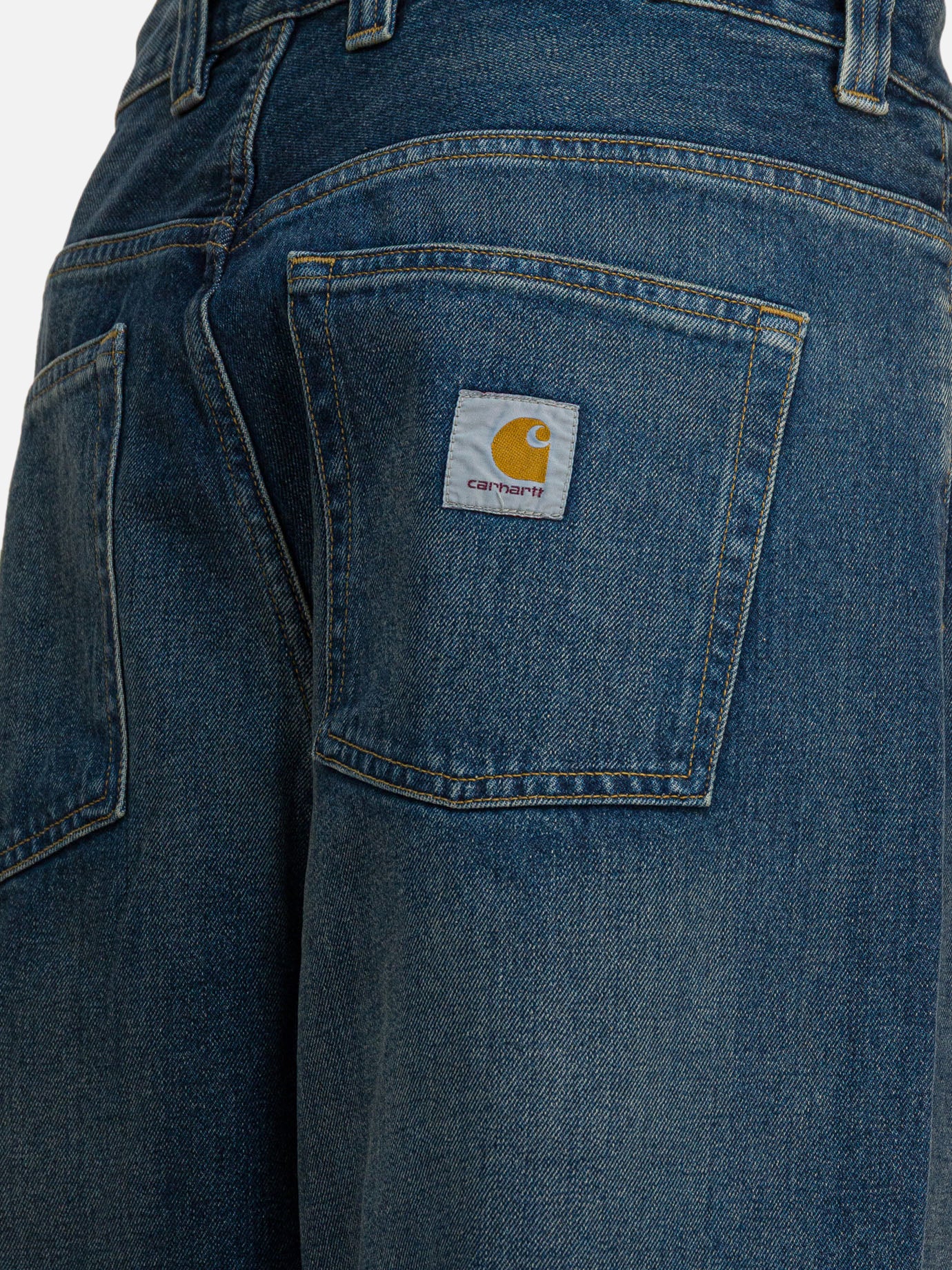 Wide-leg jeans Solid colour  Blue - Carhartt WIP Men | PDP | VIETTI Online Store | Zoom-Modal_4
