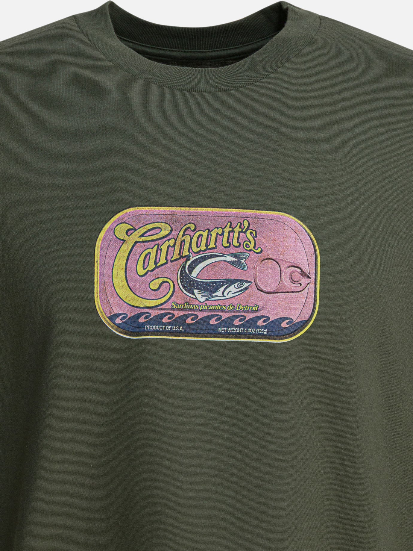 Crewneck t-shirts Graphics  Green - Carhartt WIP Men | PDP | VIETTI Online Store | Zoom-Modal_3
