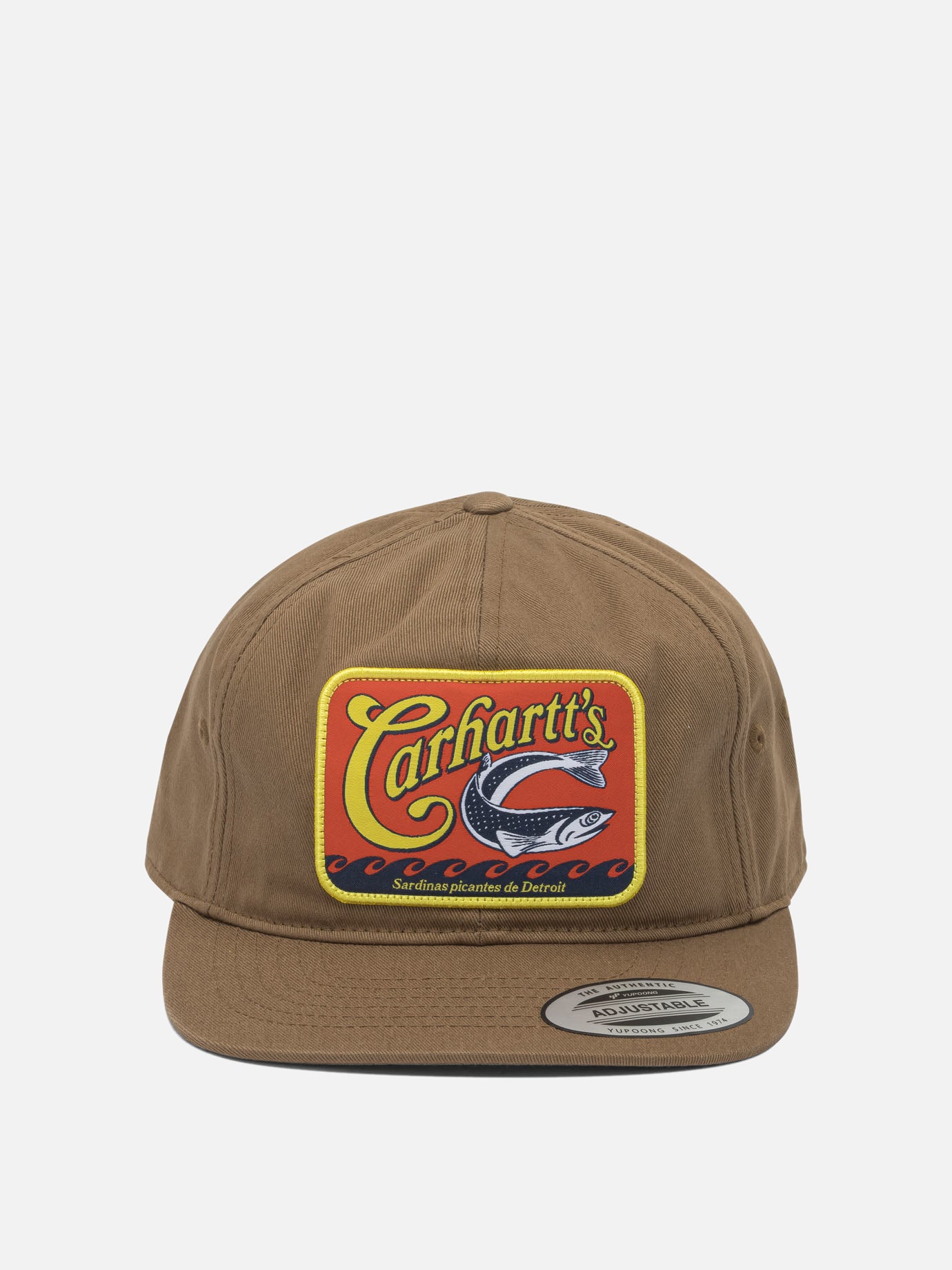 Baseball caps 100% cotton  Brown - Carhartt WIP Men | PDP | VIETTI Online Store | thumbnail