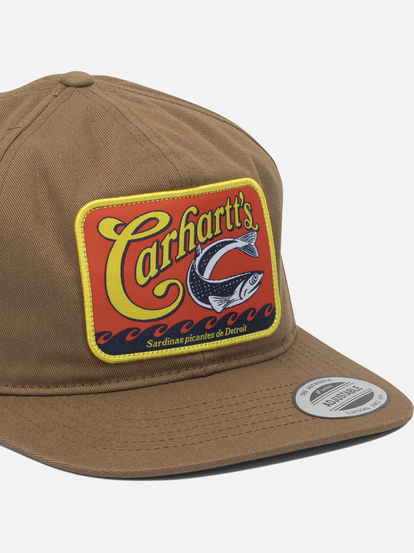 Baseball caps 100% cotton  Brown - Carhartt WIP Men | PDP | VIETTI Online Store | Zoom-Modal_4
