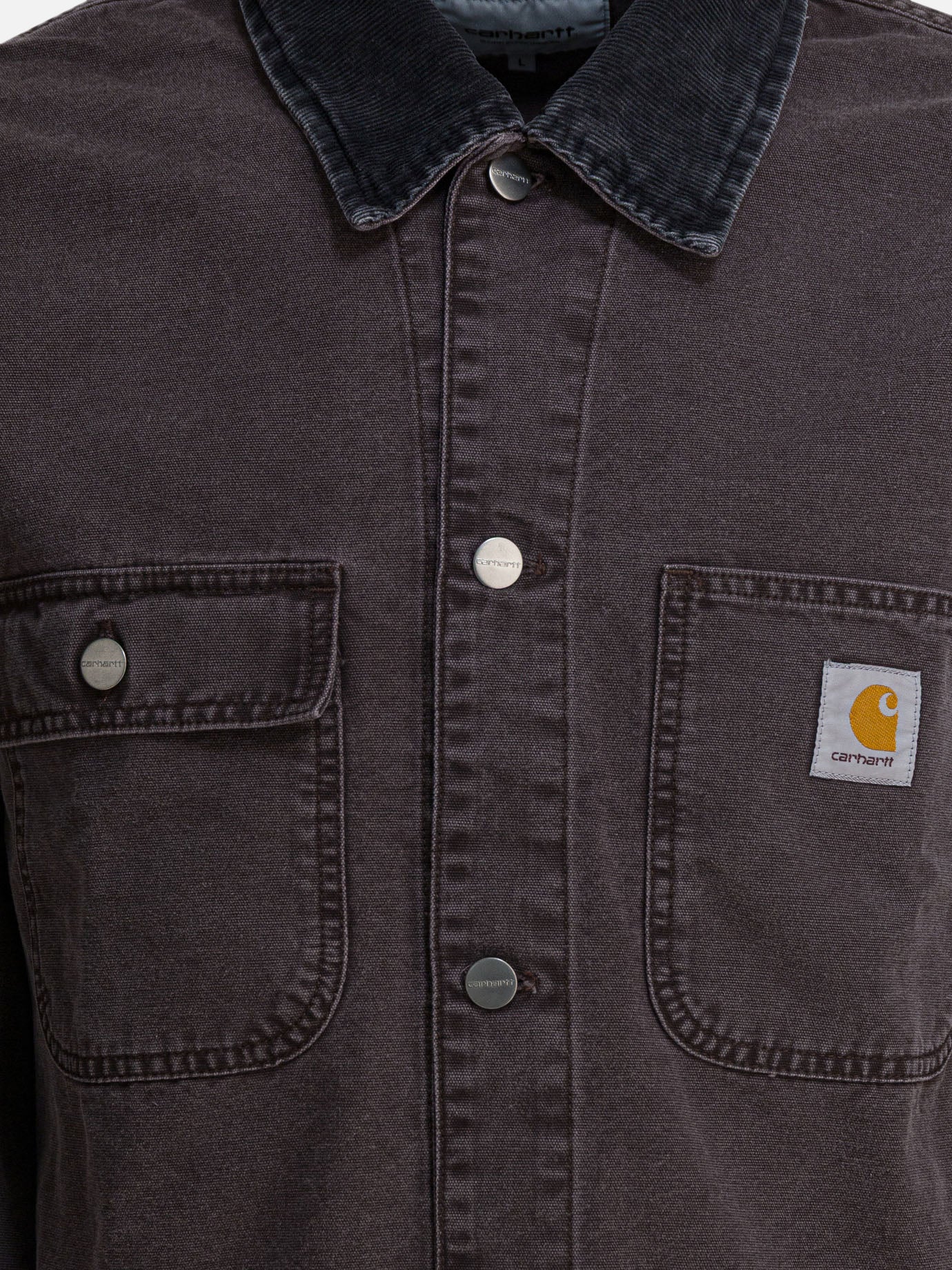 Overshirt jackets Solid colour  Brown - Carhartt WIP Men | PDP | VIETTI Online Store | Zoom-Modal_3
