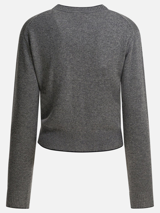 Cardigans Logo  Grey - Chloé Women | PDP | VIETTI Online Store | 2
