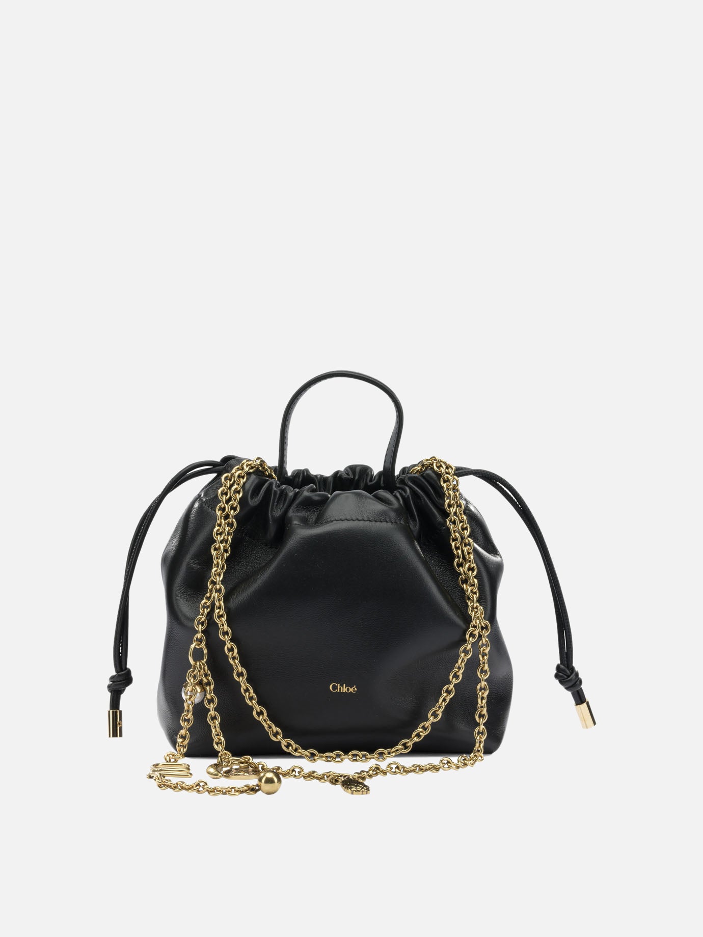 Small bags 100% lamb leather - Other fabric: 100% calf leather  Black - Chloé Women | PDP | VIETTI Online Store | Zoom-Modal
