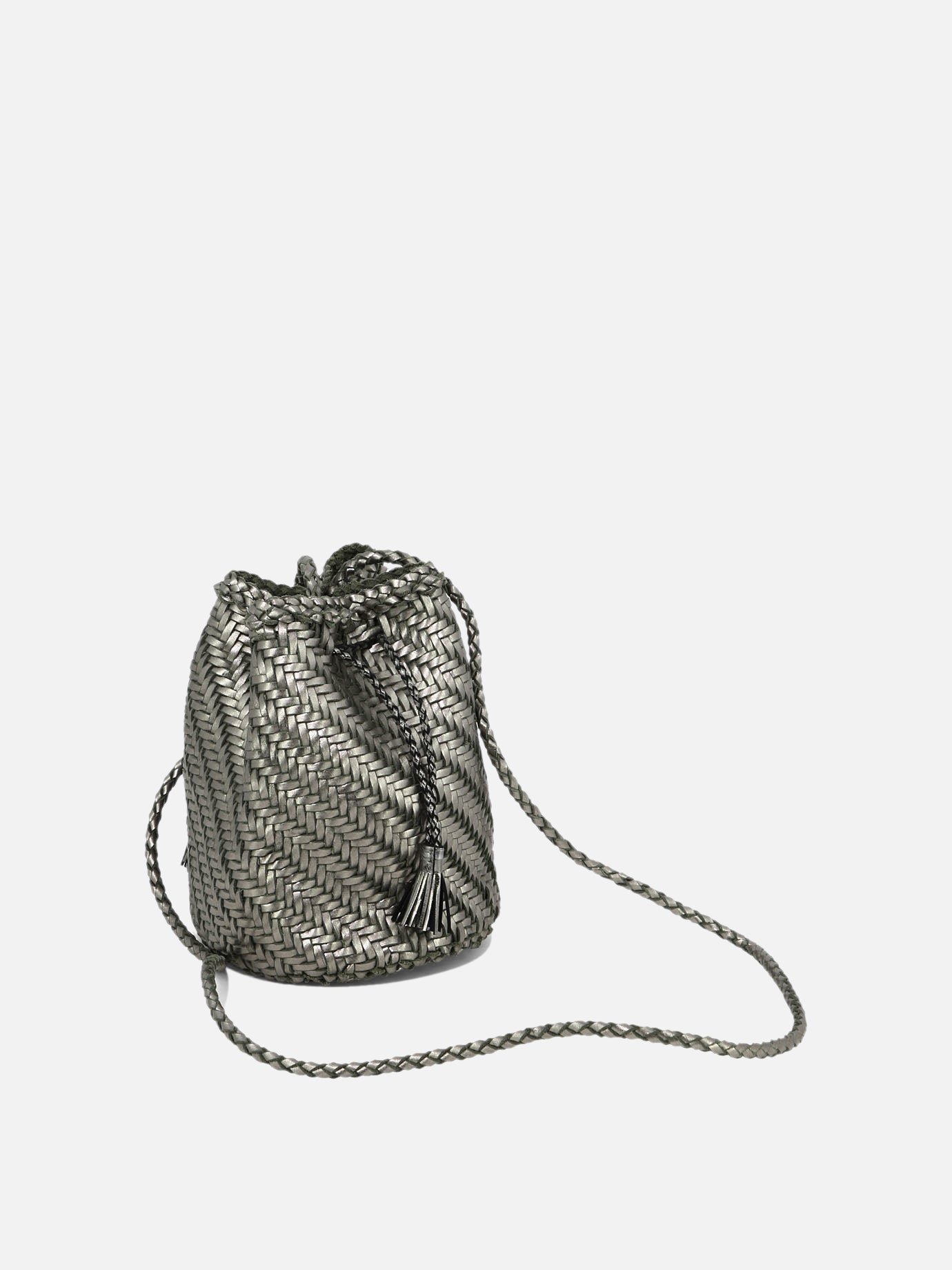 Mini bags 100% buffalo calf leather  Silver - Dragon Diffusion Women | PDP | VIETTI Online Store | Zoom-Modal_2
