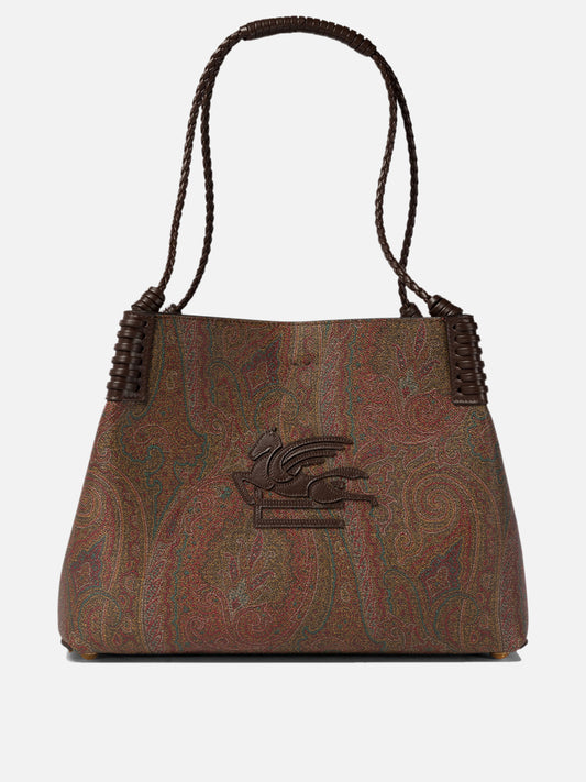 Medium bags 100% cotton  Brown - Etro Women | PLP | VIETTI Online Store 
