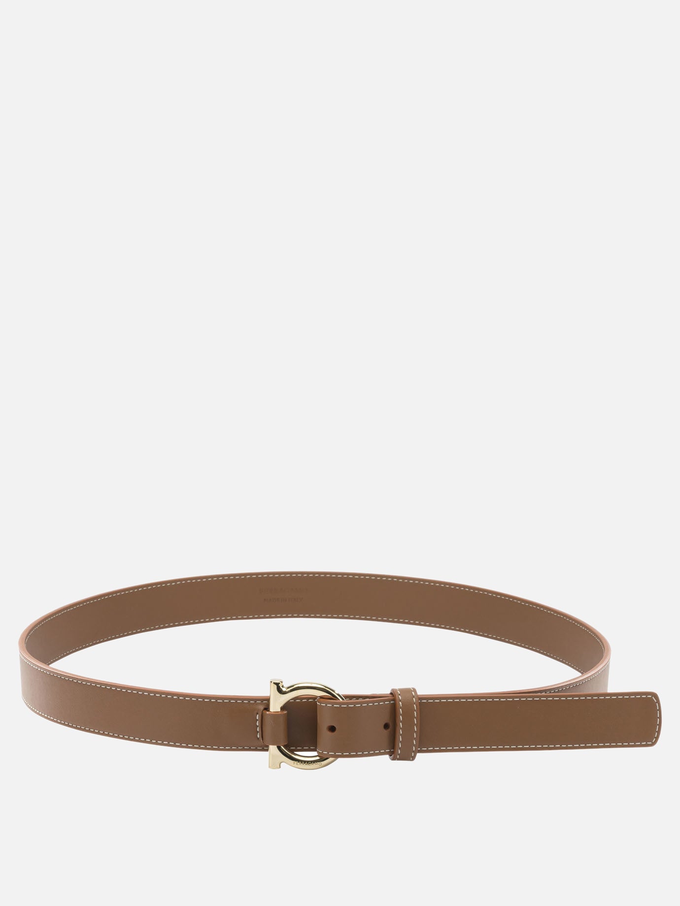 Leather belts 0790112  Beige - Ferragamo Women | PDP | VIETTI Online Store | thumbnail