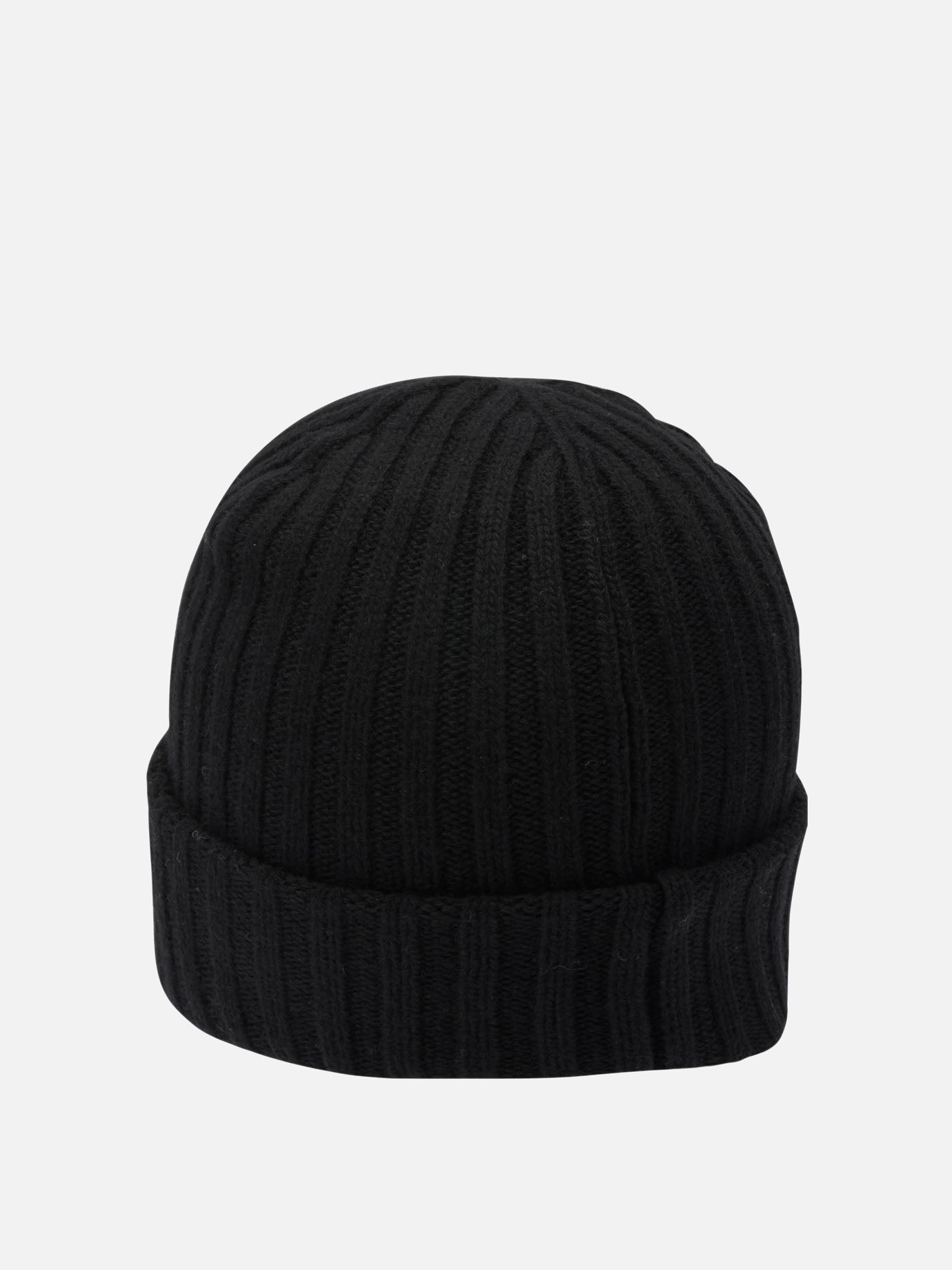 Beanies 60% wool 20% viscose 20% recycled cotton  Black - Ganni Women | PDP | VIETTI Online Store | thumbnail_3