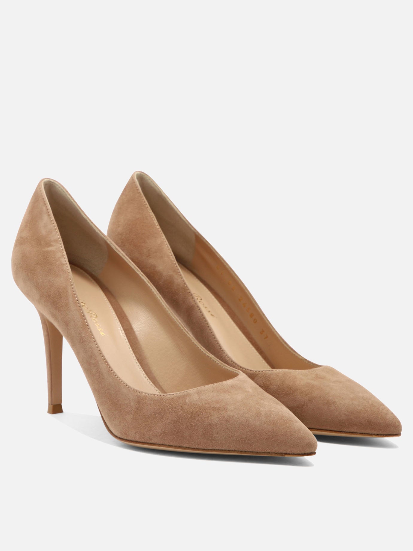 Pumps 100% patent leather - 100% leather  Beige - Gianvito Rossi Women | PDP | VIETTI Online Store | Zoom-Modal_2
