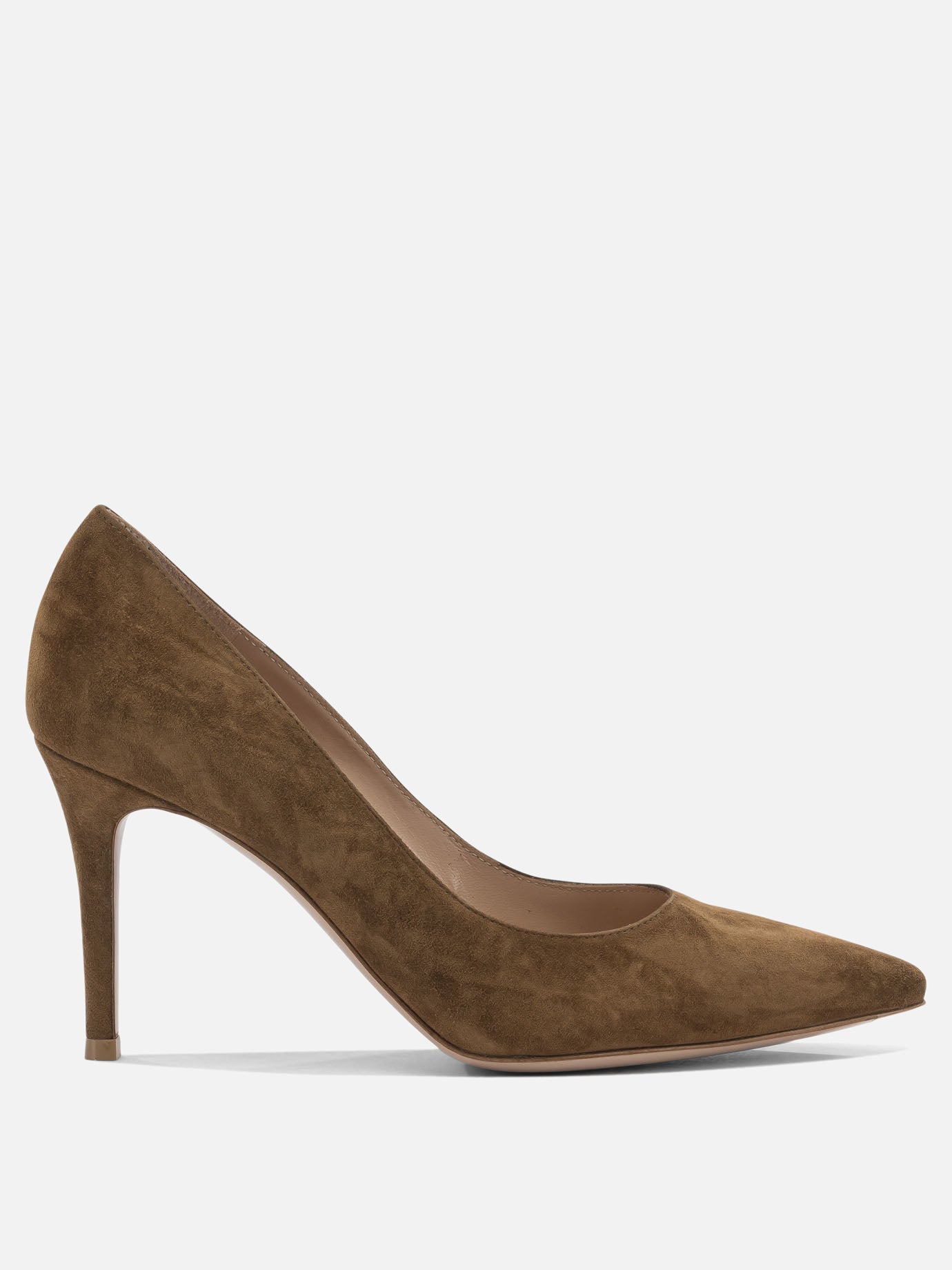 Pumps 100% patent leather - 100% leather  Brown - Gianvito Rossi Women | PDP | VIETTI Online Store | Zoom-Modal
