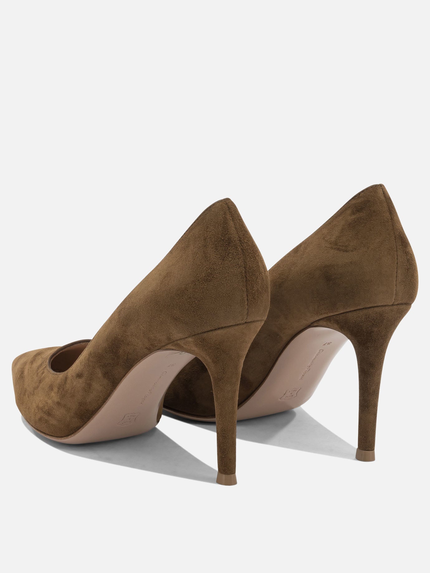 Pumps 100% patent leather - 100% leather  Brown - Gianvito Rossi Women | PDP | VIETTI Online Store | Zoom-Modal_4
