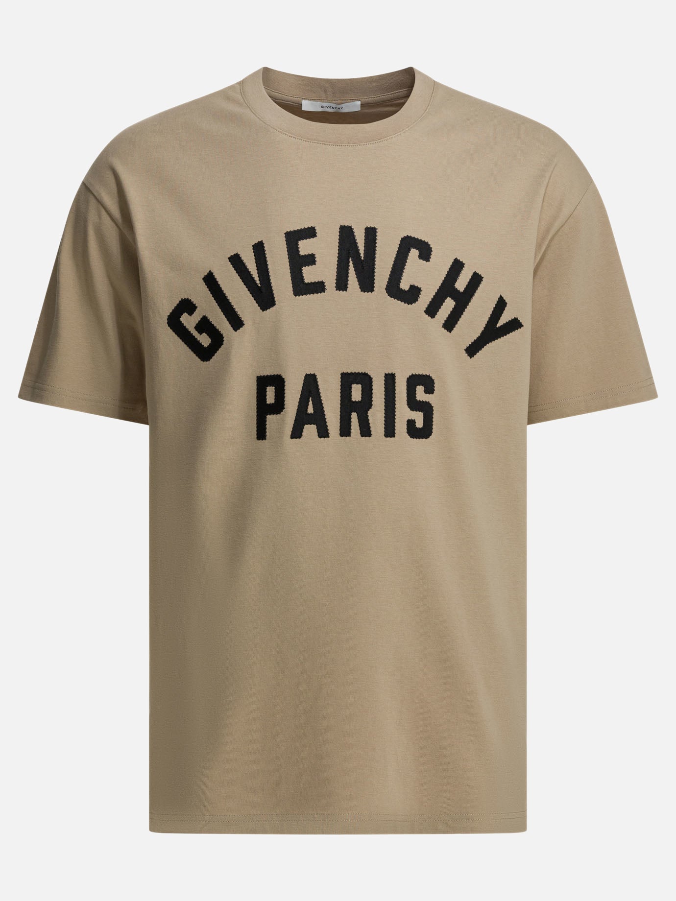 Crewneck t-shirts Logo  Beige - Givenchy Men | PDP | VIETTI Online Store | Zoom-Modal
