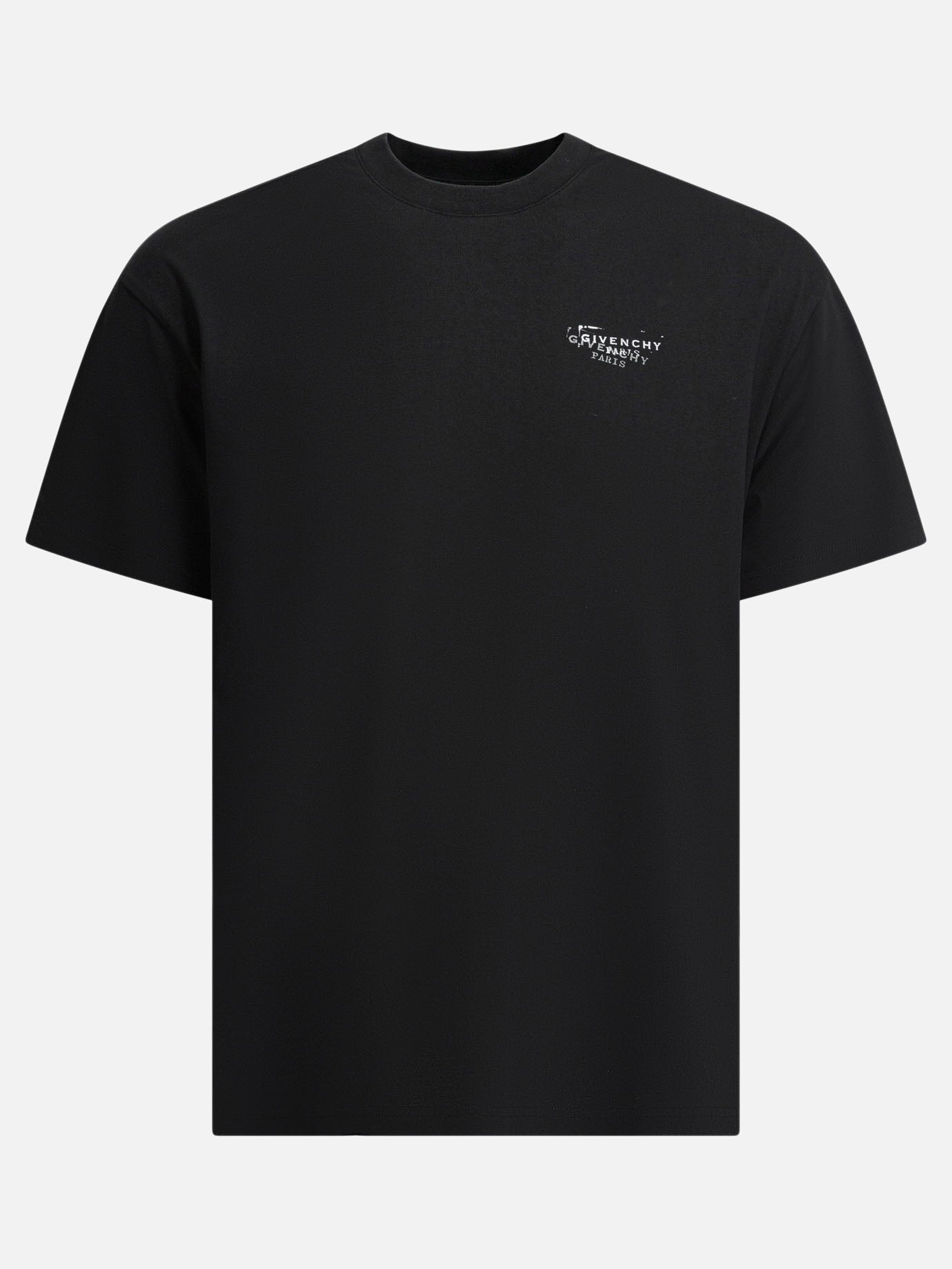 Crewneck t-shirts Logo  Black - Givenchy Men | PDP | VIETTI Online Store | thumbnail