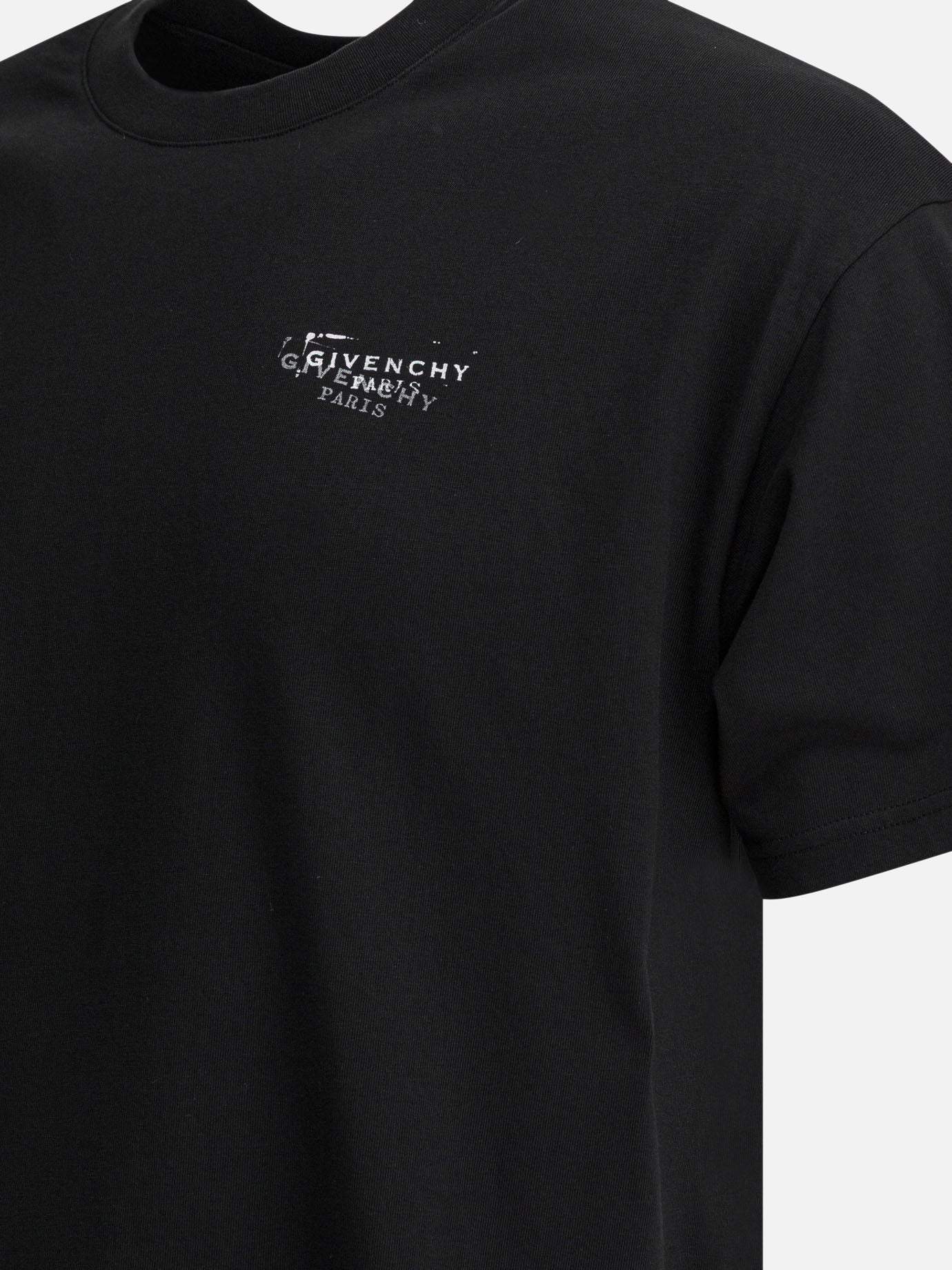 Crewneck t-shirts Logo  Black - Givenchy Men | PDP | VIETTI Online Store | Zoom-Modal_4
