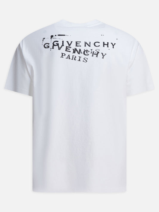 Crewneck t-shirts Logo  White - Givenchy Men | PDP | VIETTI Online Store | 2

