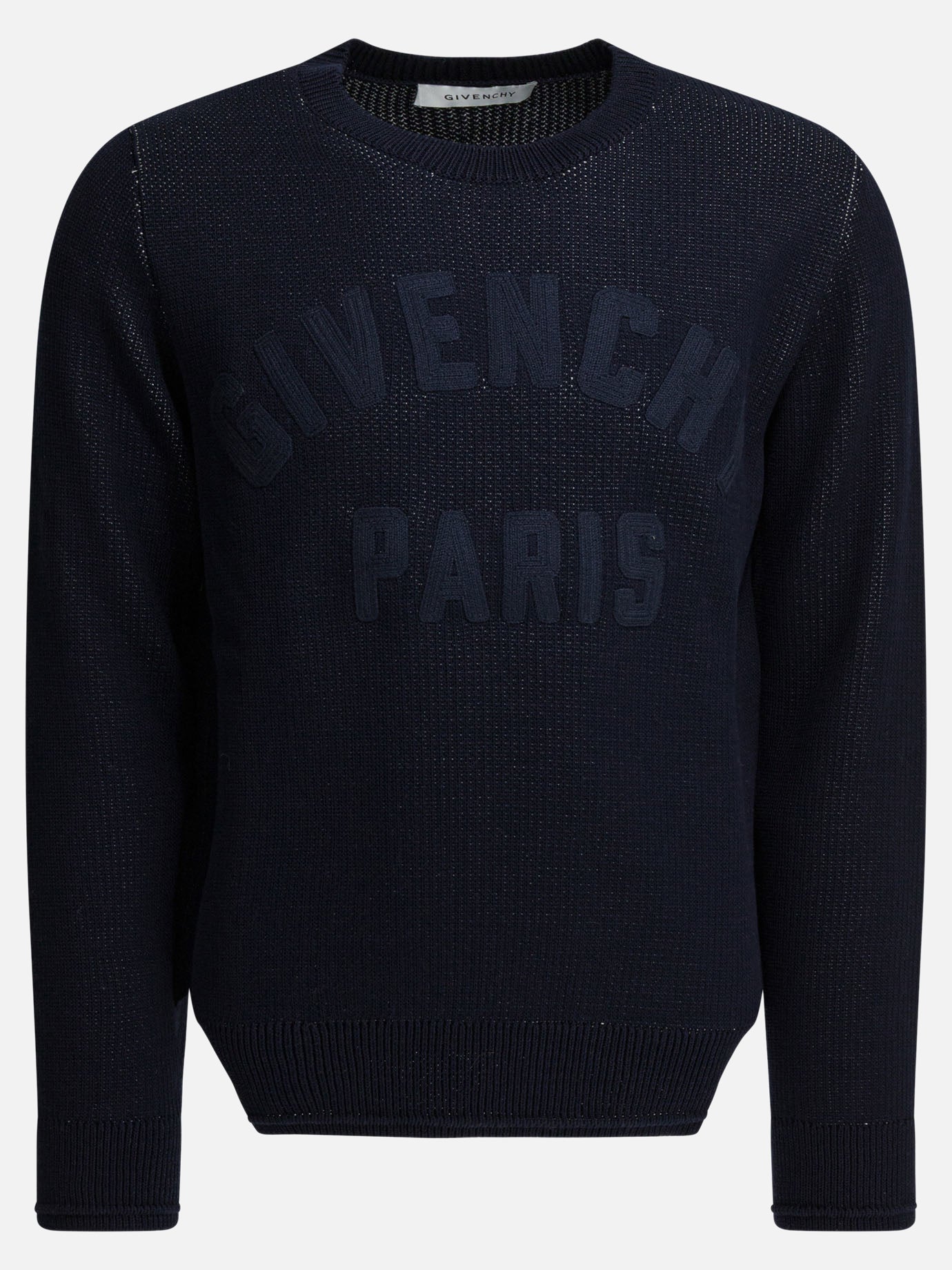 Crewneck sweaters Logo  Blue - Givenchy Men | PDP | VIETTI Online Store | Zoom-Modal
