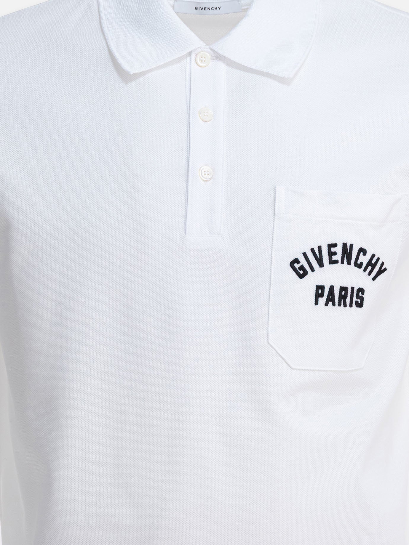 Polo shirts with buttons Logo  White - Givenchy Men | PDP | VIETTI Online Store | thumbnail_3