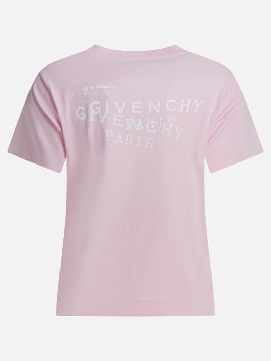Crewneck t-shirts Logo  Pink - Givenchy Women | PDP | VIETTI Online Store | 2
