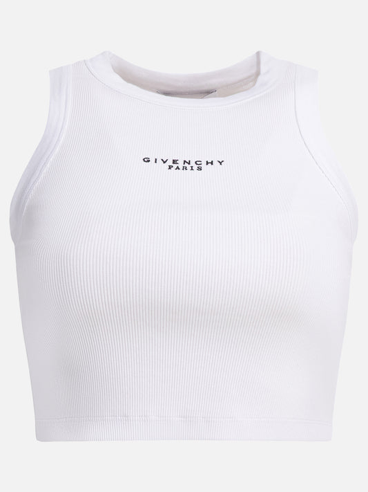 Tank tops Logo  White - Givenchy Women | PDP | VIETTI Online Store 
