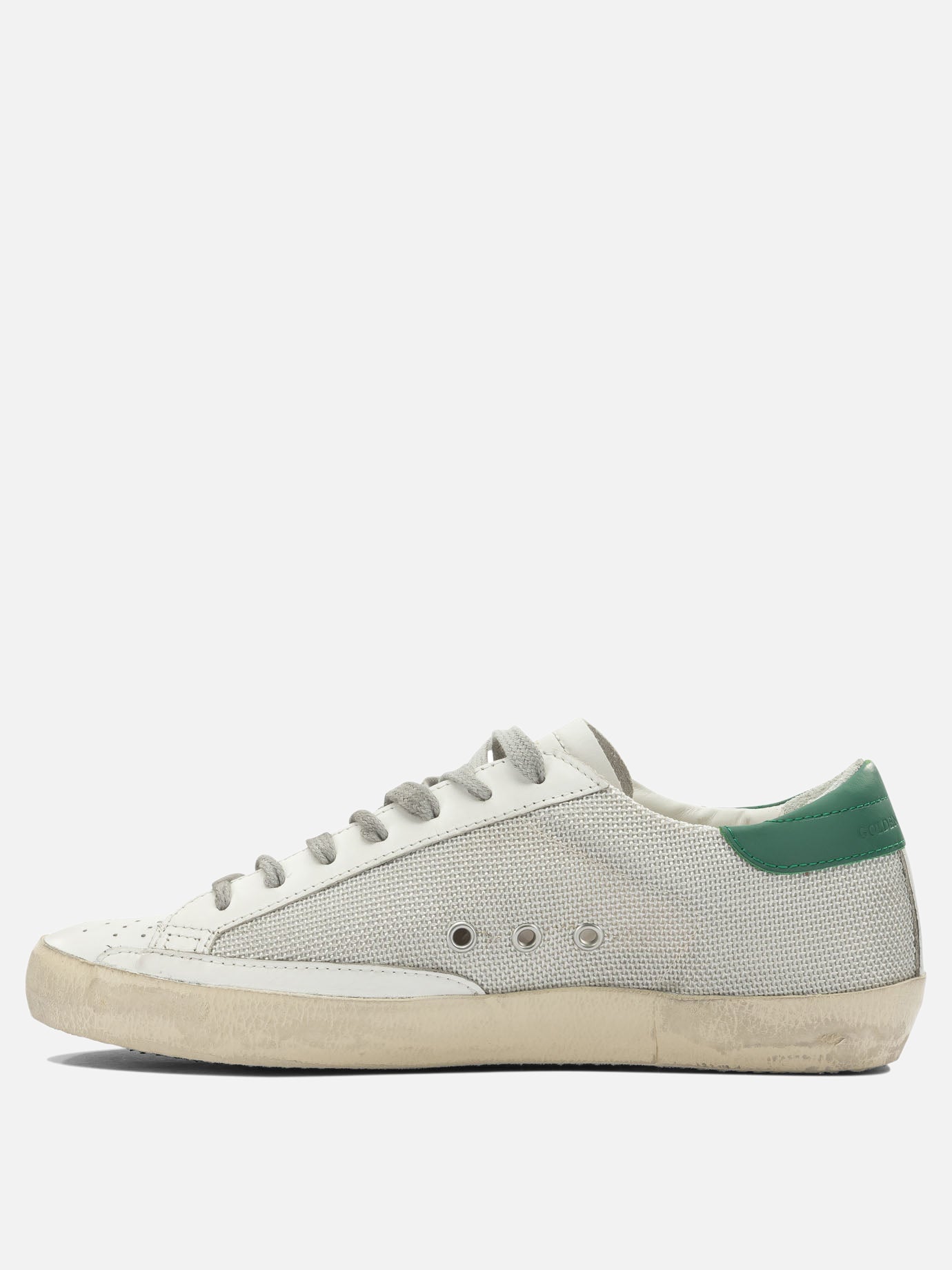 Low top sneakers 50% cow leather 50% polyester - 100% rubber  Silver - Golden Goose Men | PDP | VIETTI Online Store | Zoom-Modal_3
