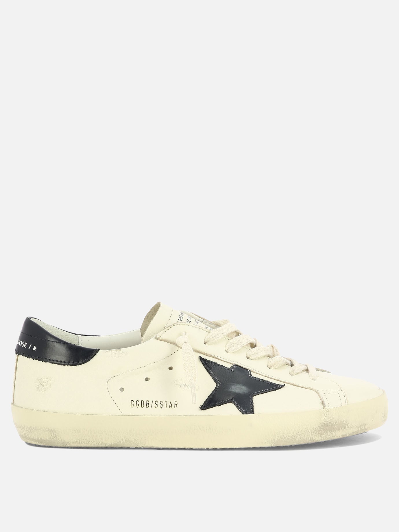 Low top sneakers 93% ovine leather 7% cow leather - 100% rubber  Beige - Golden Goose Men | PDP | VIETTI Online Store | thumbnail