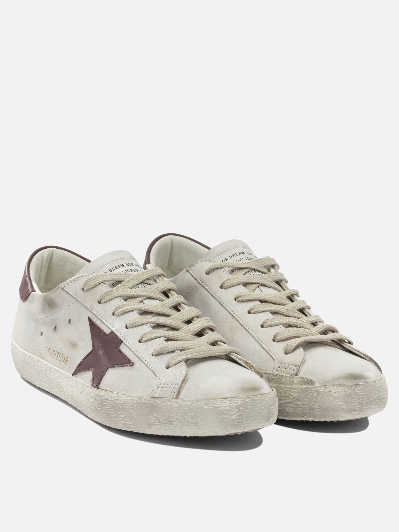 Low top sneakers 52% goat leather 48% cow leather - 100% rubber  White - Golden Goose Men | PDP | VIETTI Online Store | Zoom-Modal_2
