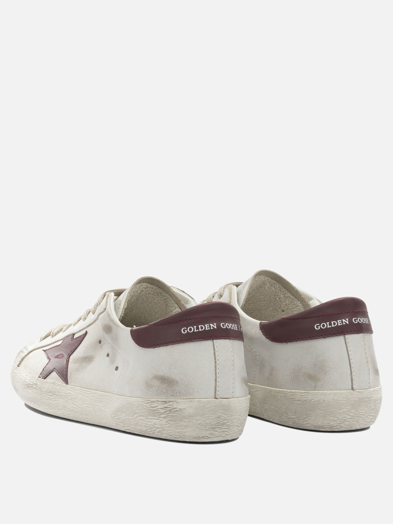 Low top sneakers 52% goat leather 48% cow leather - 100% rubber  White - Golden Goose Men | PDP | VIETTI Online Store | thumbnail_4