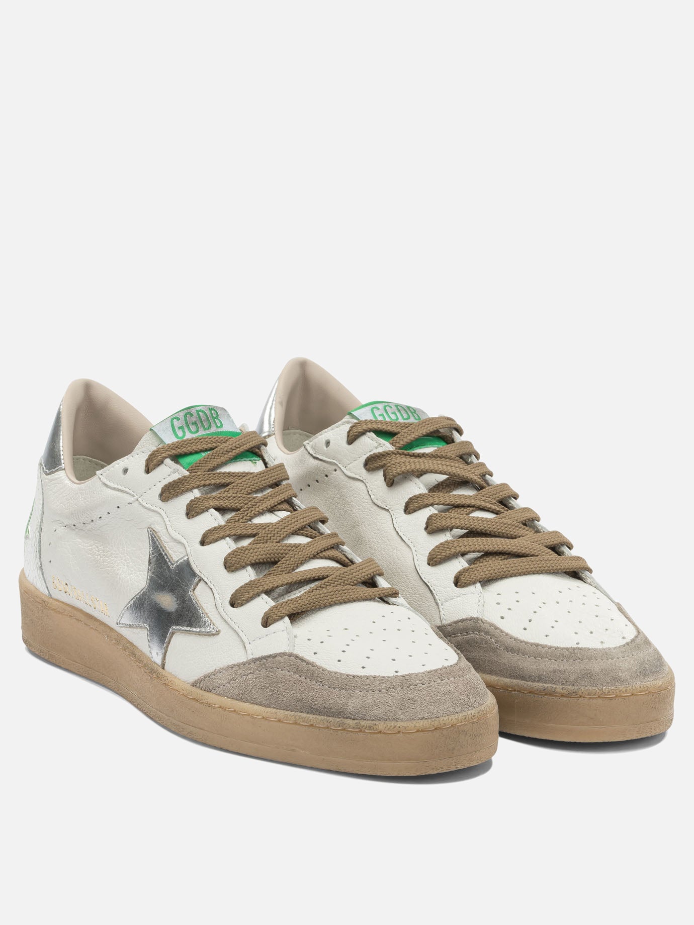 Low top sneakers 71% goat leather 29% cow leather - 100% rubber  White - Golden Goose Men | PDP | VIETTI Online Store | thumbnail_2