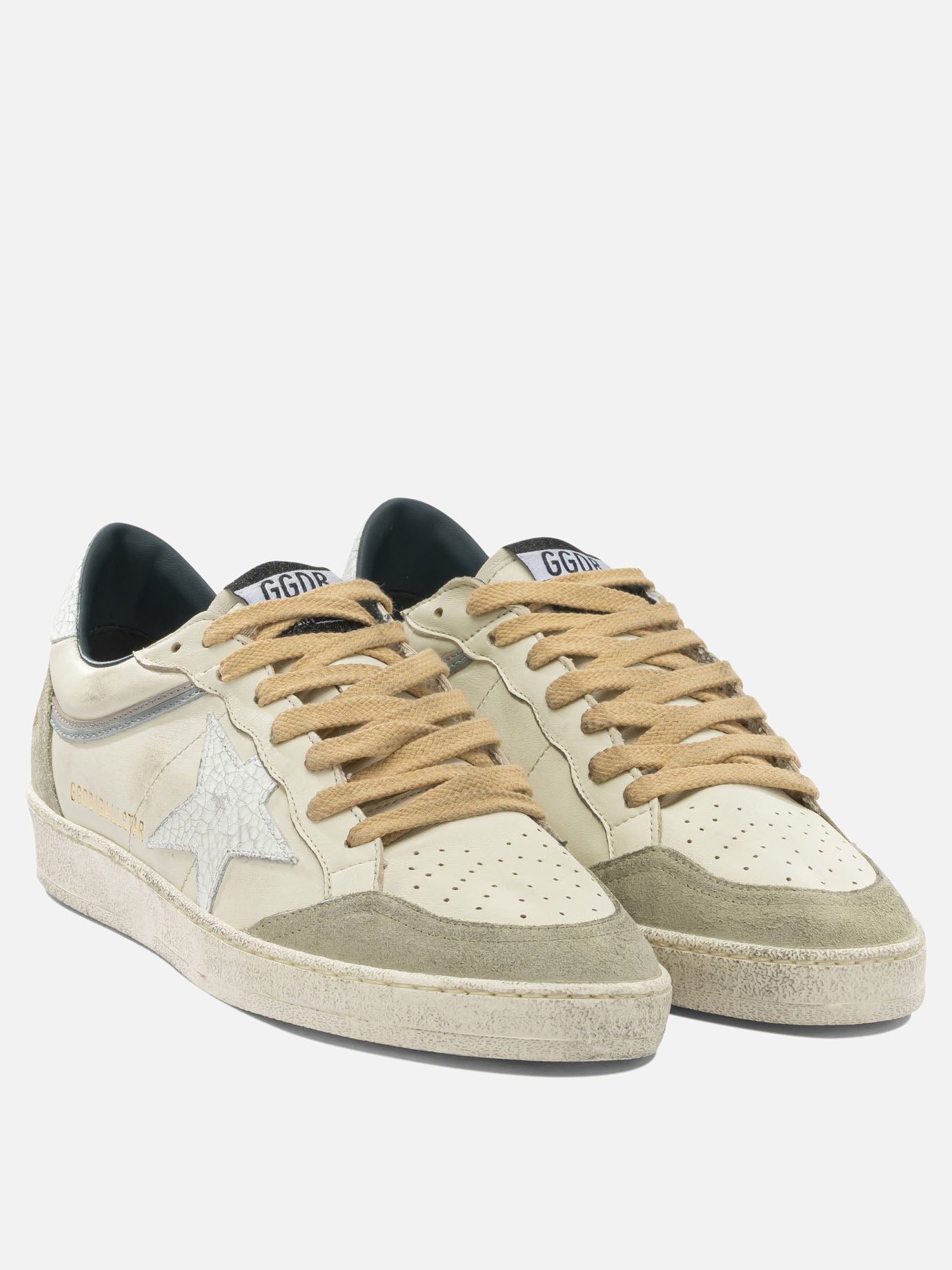 Low top sneakers 72% ovine leather 28% cow leather - 100% rubber  White - Golden Goose Men | PDP | VIETTI Online Store | Zoom-Modal_2
