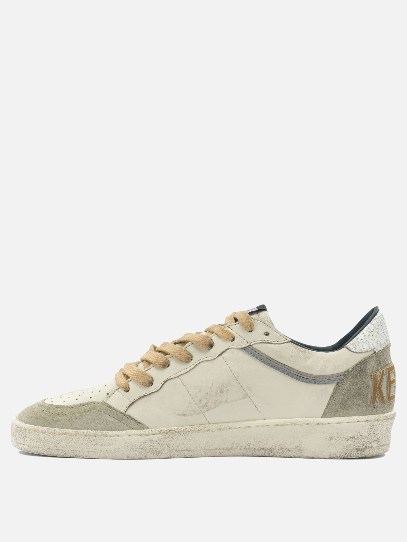 Low top sneakers 72% ovine leather 28% cow leather - 100% rubber  White - Golden Goose Men | PDP | VIETTI Online Store | thumbnail_3