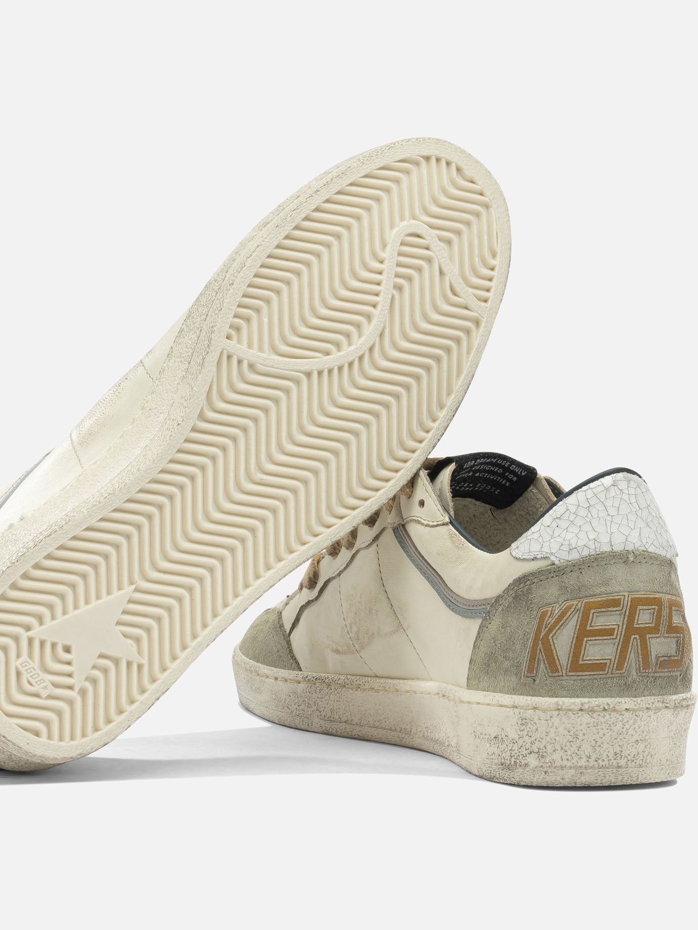 Low top sneakers 72% ovine leather 28% cow leather - 100% rubber  White - Golden Goose Men | PDP | VIETTI Online Store | Zoom-Modal_5
