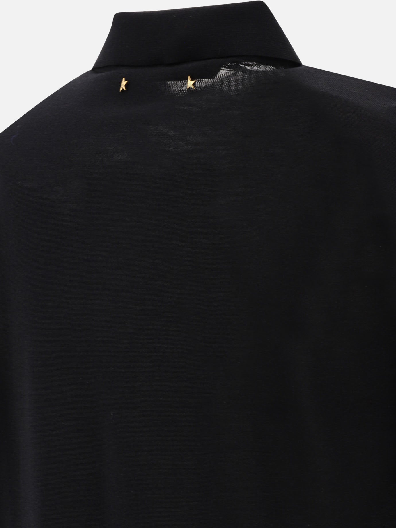 Polo shirts with buttons Solid colour  Black - Golden Goose Men | PDP | VIETTI Online Store | Zoom-Modal_4
