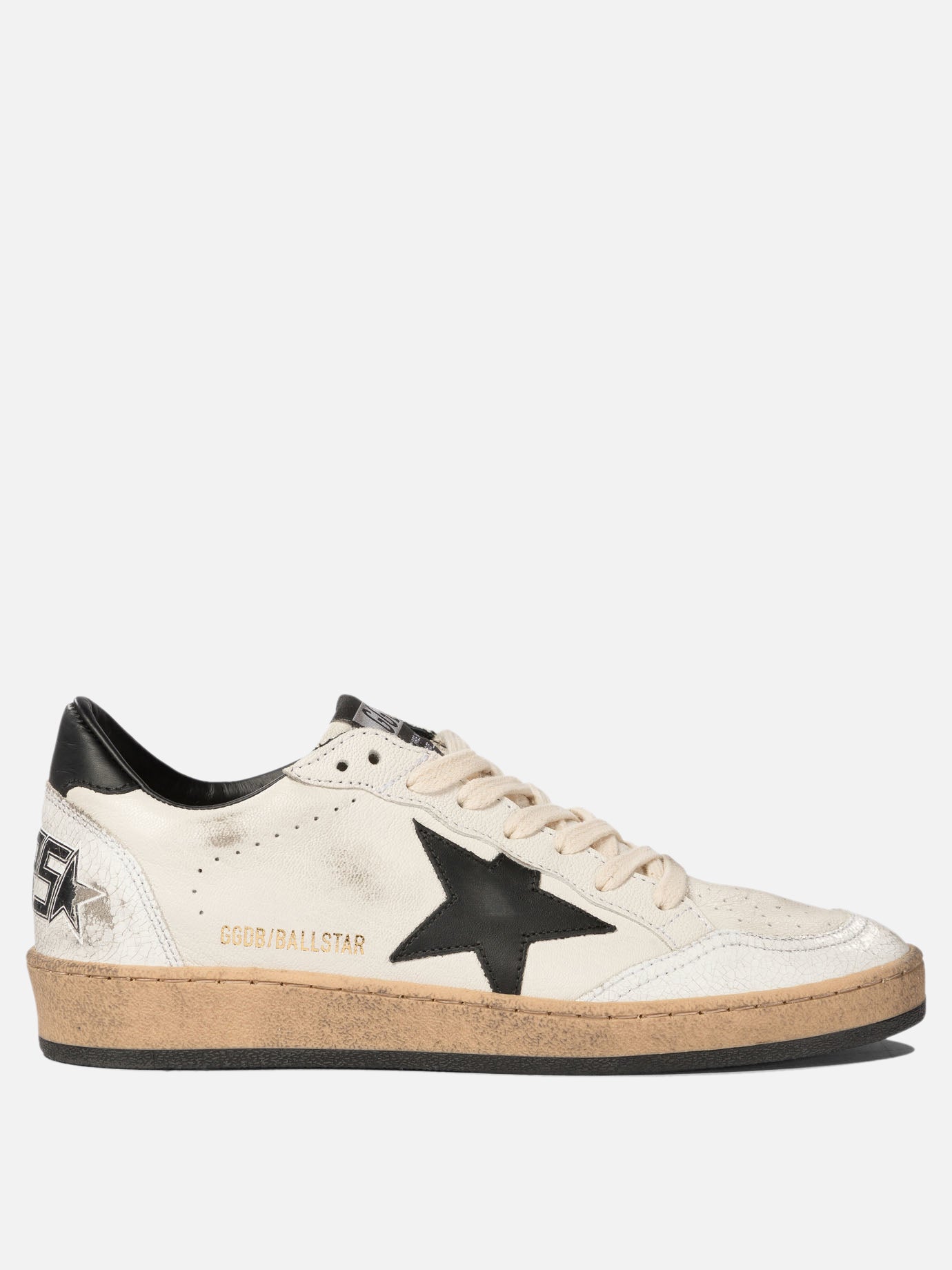 Low top sneakers 74% goat leather 26% cow leather - 100% rubber  White - Golden Goose Women | PDP | VIETTI Online Store | thumbnail
