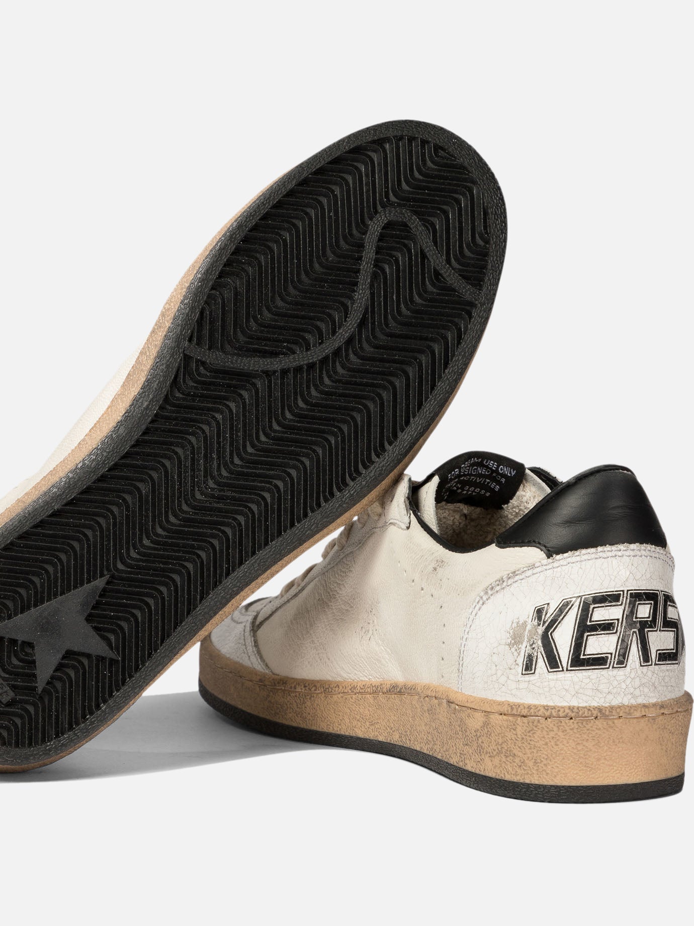 Low top sneakers 74% goat leather 26% cow leather - 100% rubber  White - Golden Goose Women | PDP | VIETTI Online Store | thumbnail_5