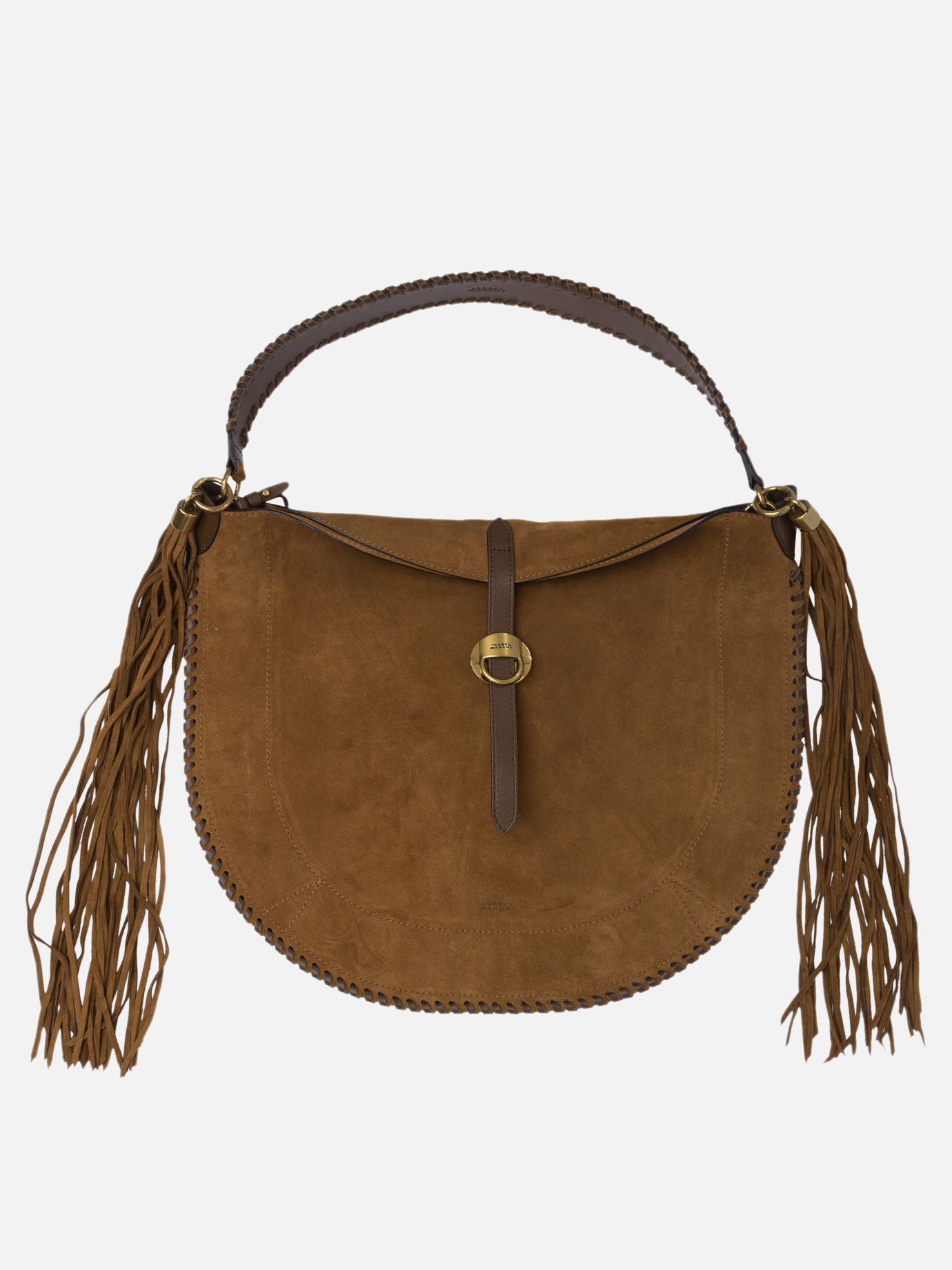 Medium bags 100% calf velvet leather  Brown - Isabel Marant Women | PDP | VIETTI Online Store | Zoom-Modal
