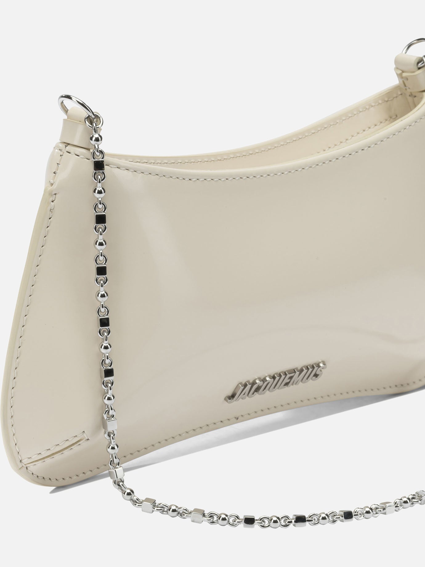 Small bags 100% leather - Lining: 100% cotton  White - Jacquemus Women | PDP | VIETTI Online Store | thumbnail_4