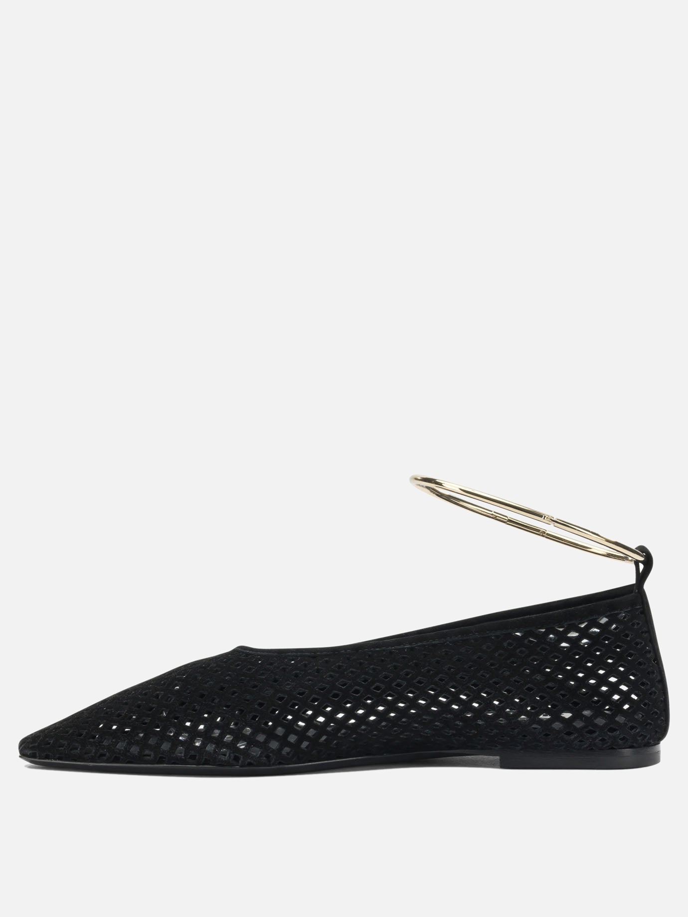Classic ballet flats 100% goat leather - 100% calf leather  Black - Jil Sander Women | PDP | VIETTI Online Store | thumbnail_3