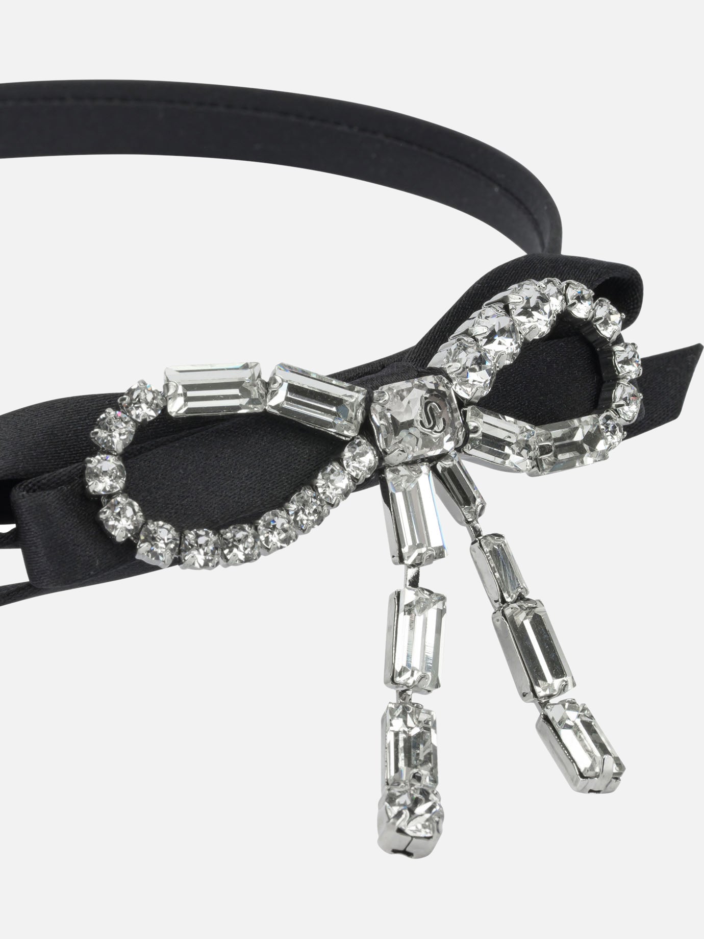 Headbands 60% polyester 20% steel 20% crystal  Black - Jimmy Choo Women | PDP | VIETTI Online Store | thumbnail_2