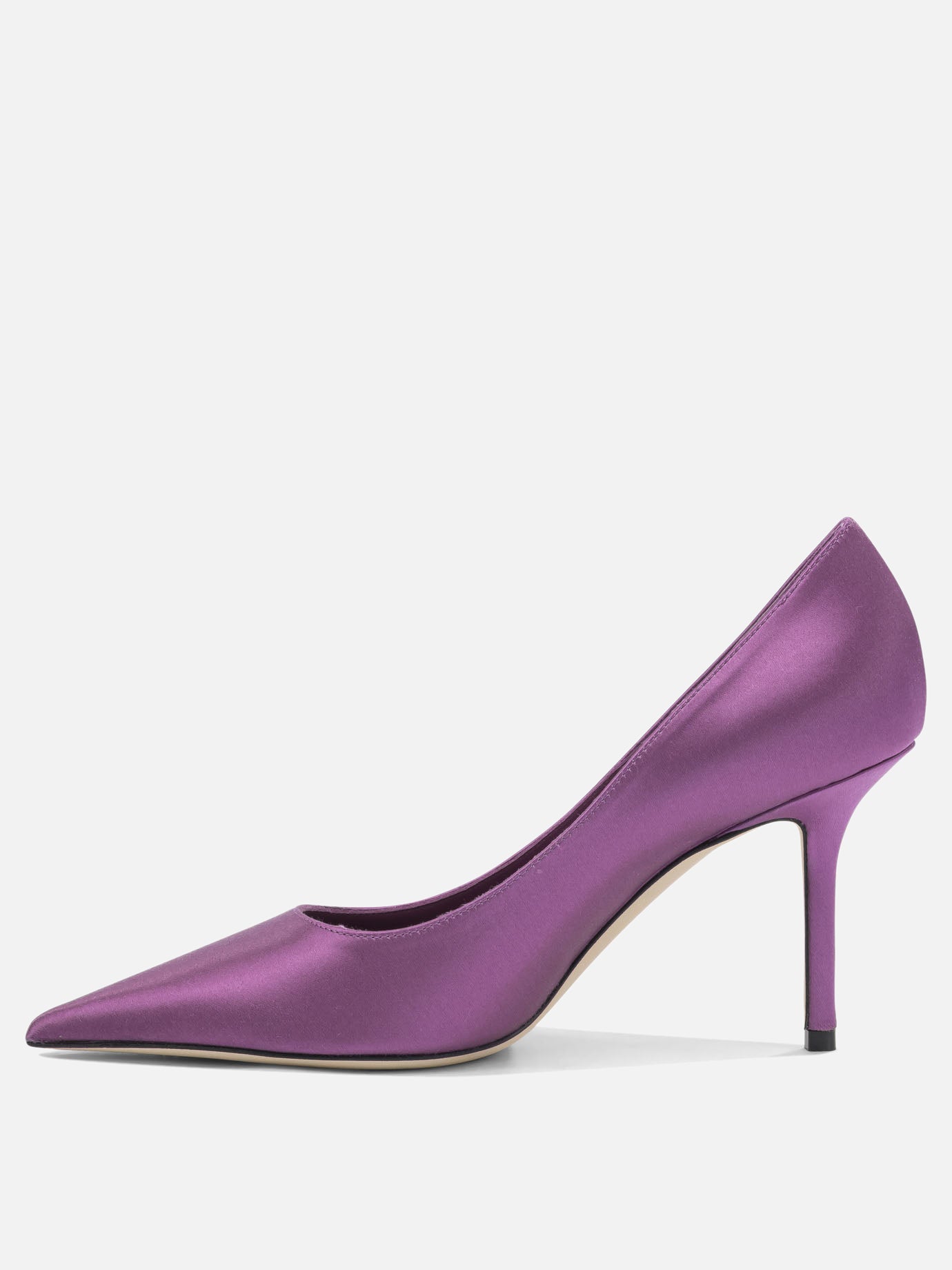 Pumps 77% textile 10% leather 5% salpa 5% plastic 3% metal - 100% calf  Purple - Jimmy Choo Women | PDP | VIETTI Online Store | thumbnail_3
