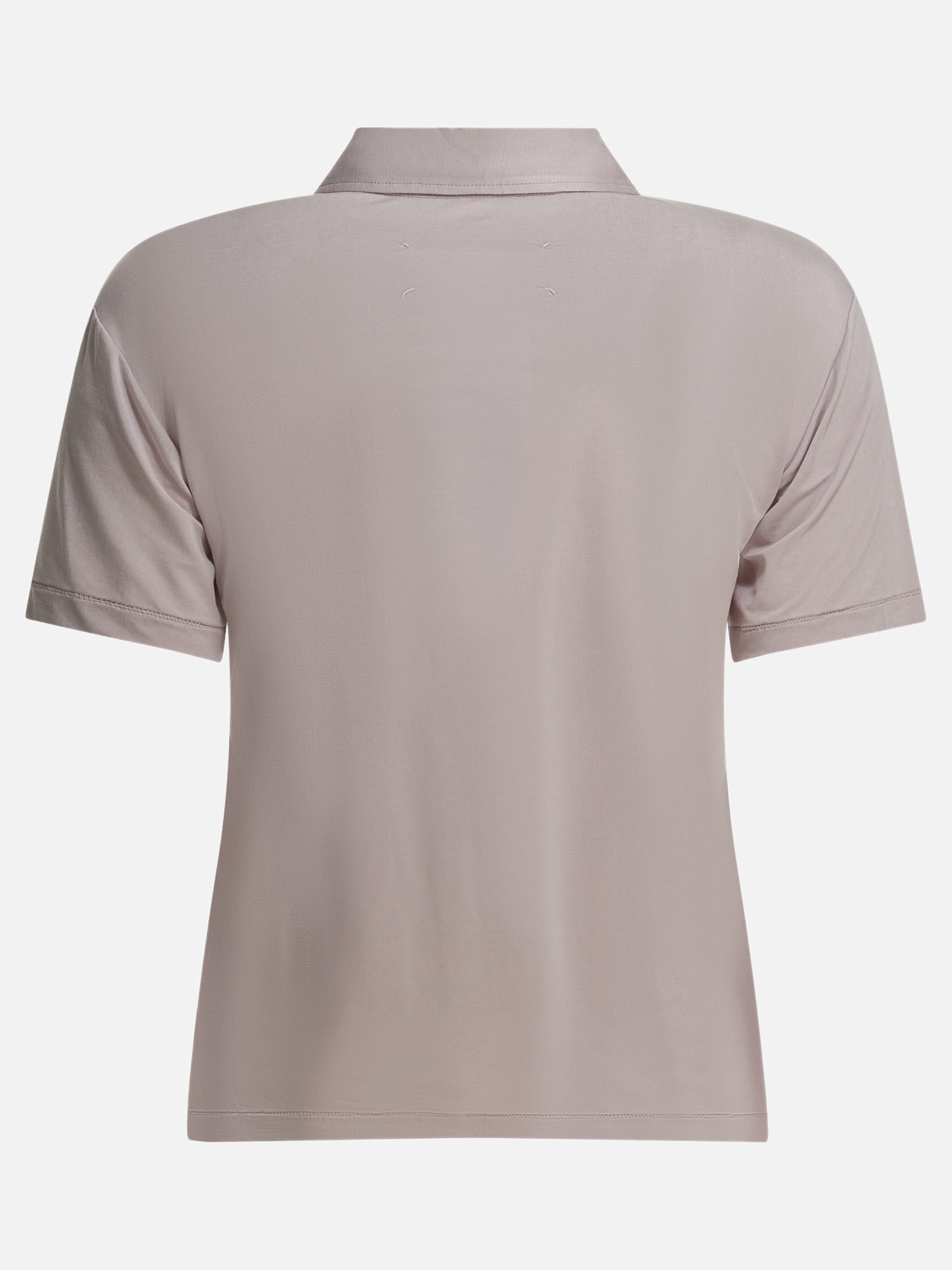Polo shirts with buttons Solid colour  Pink - Maison Margiela Women | PDP | VIETTI Online Store | Zoom-Modal_2
